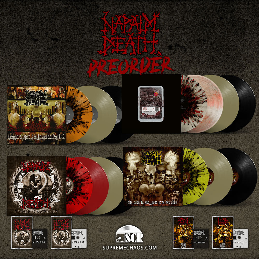 Napalm Death – Reissues