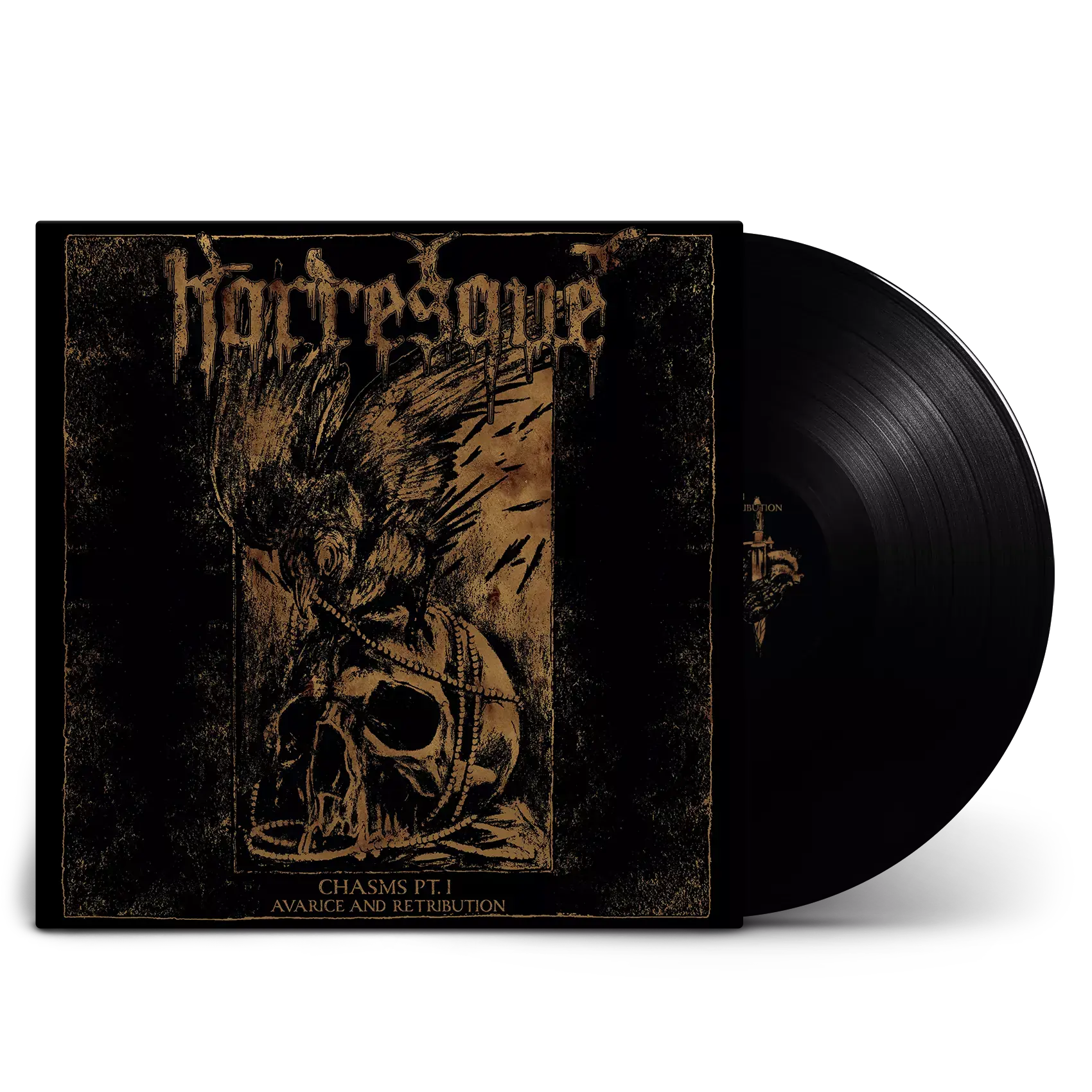 HORRESQUE - Chasms Pt. I - Avarice and Retribution · BLACK LP HORRESQUE - Chasms Pt. I - Avarice and Retribution · BLACK LP (Death Metal/Black Metal Vinyl)