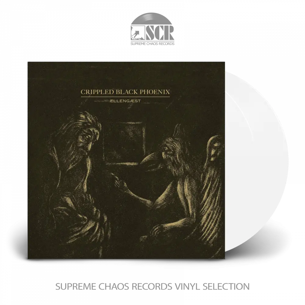 CRIPPLED BLACK PHOENIX - Ellengæst [WHITE] · 2LP (Progressive Rock Vinyl)