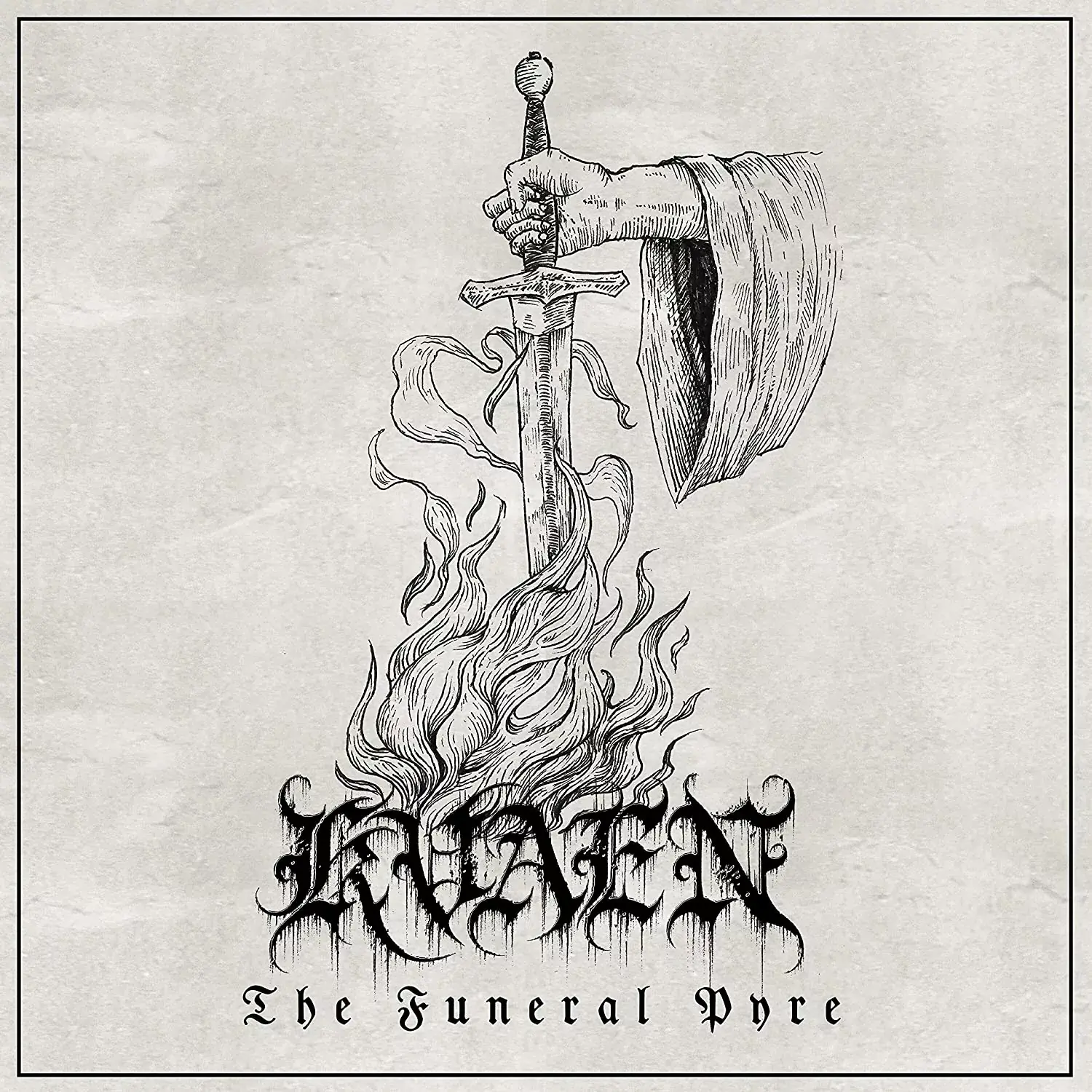 KVAEN · Funeral Pyre | BLACK LP (Black Metal Vinyl) · Bild 1