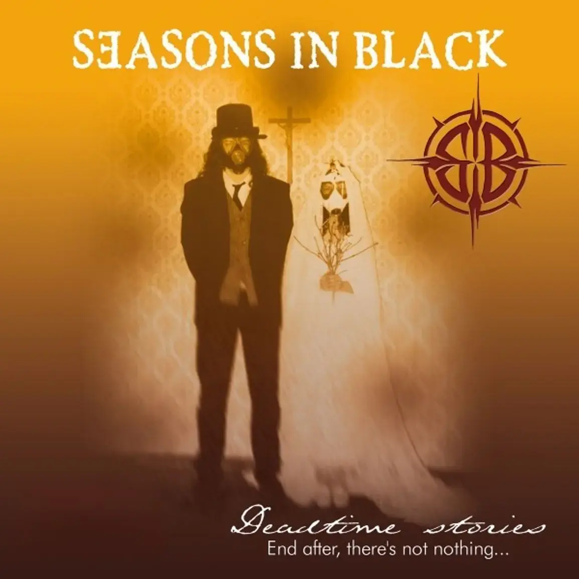 SEASONS IN BLACK - Deadtime Stories (Re-Release) · ORANGE LP (Doom Metal Vinyl) · Bild 1