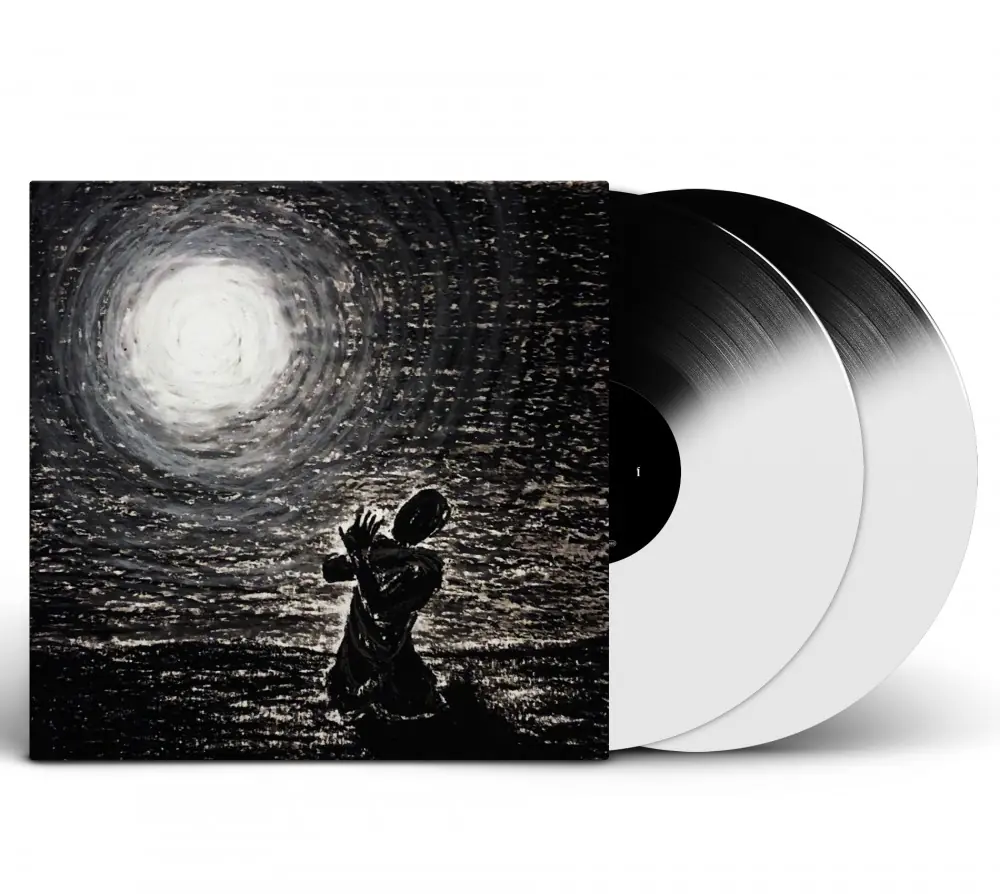 NOCTE OBDUCTA - Irrlicht (Es schlägt dem Mond ein kaltes Herz) · BLACK/WHITE 2LP NOCTE OBDUCTA - Irrlicht (Es schlägt dem Mond ein kaltes Herz) · BLACK/WHITE 2LP (Black Metal Vinyl)