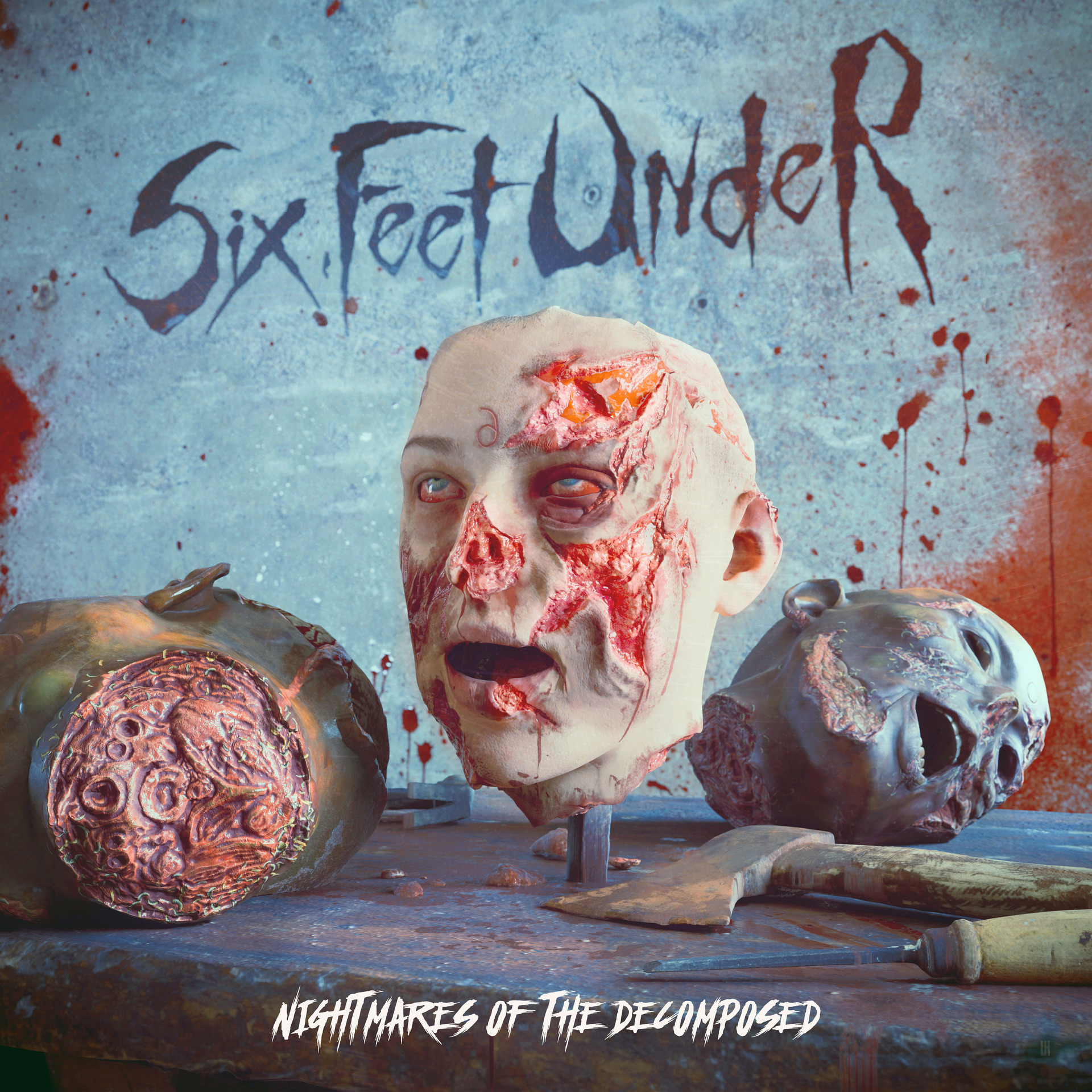 SIX FEET UNDER - Nightmares Of The Decomposed · BLACK LP · Bild 1 SIX FEET UNDER - Nightmares Of The Decomposed · BLACK LP (Death Metal Vinyl) · Bild 1