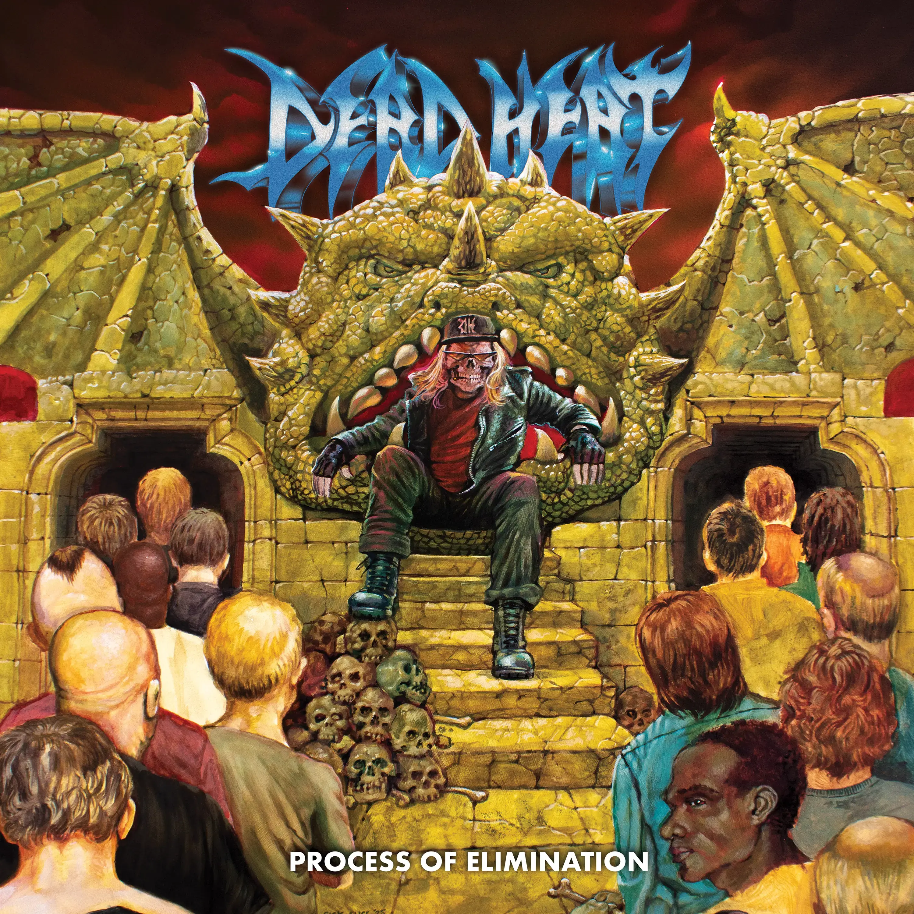 DEAD HEAT - Process Of Elimination · BLACK LP · Bild 1 DEAD HEAT - Process Of Elimination · BLACK LP (Thrash Metal/Hardcore Vinyl) · Bild 1
