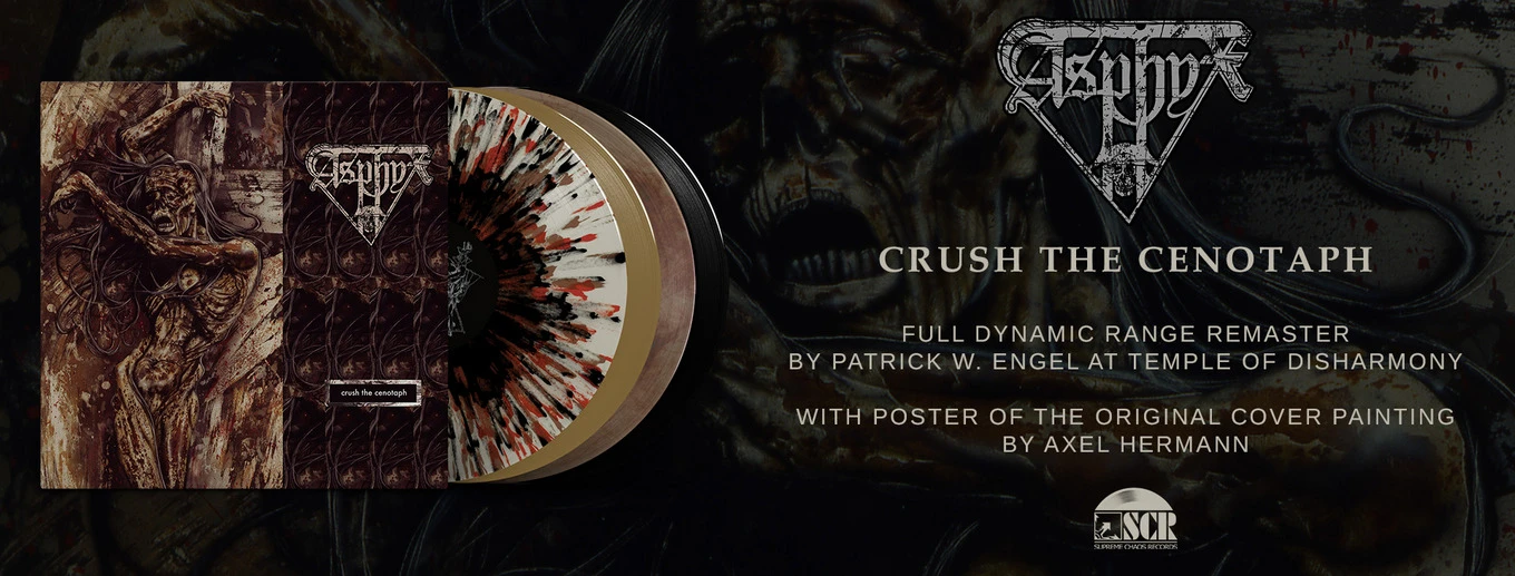 Asphyx - Crush The Cenotaph Vinyl-Re-Release