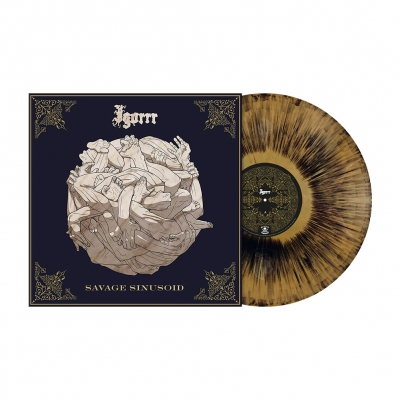 IGORRR - Savage Sinusoid · GOLD BLACKDUST LP (Crossover Vinyl)