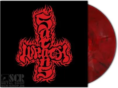 SATAN´S WRATH · Galloping Blasphemy | RED MARBLED LP (Black Metal Vinyl)