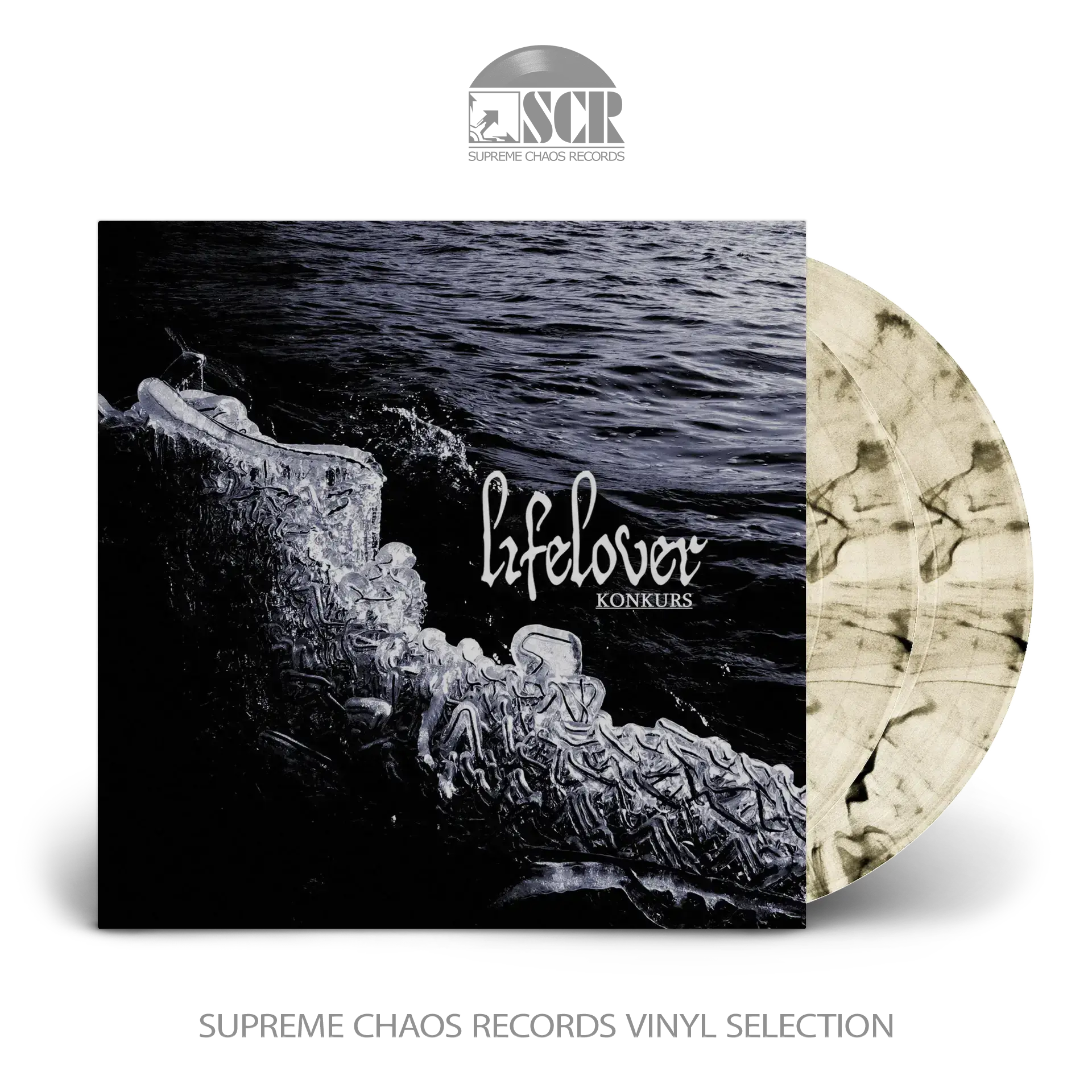 LIFELOVER · Konkurs | SMOKE MARBLED 2LP LIFELOVER · Konkurs | SMOKE MARBLED 2LP (Depressive Black Metal Vinyl)