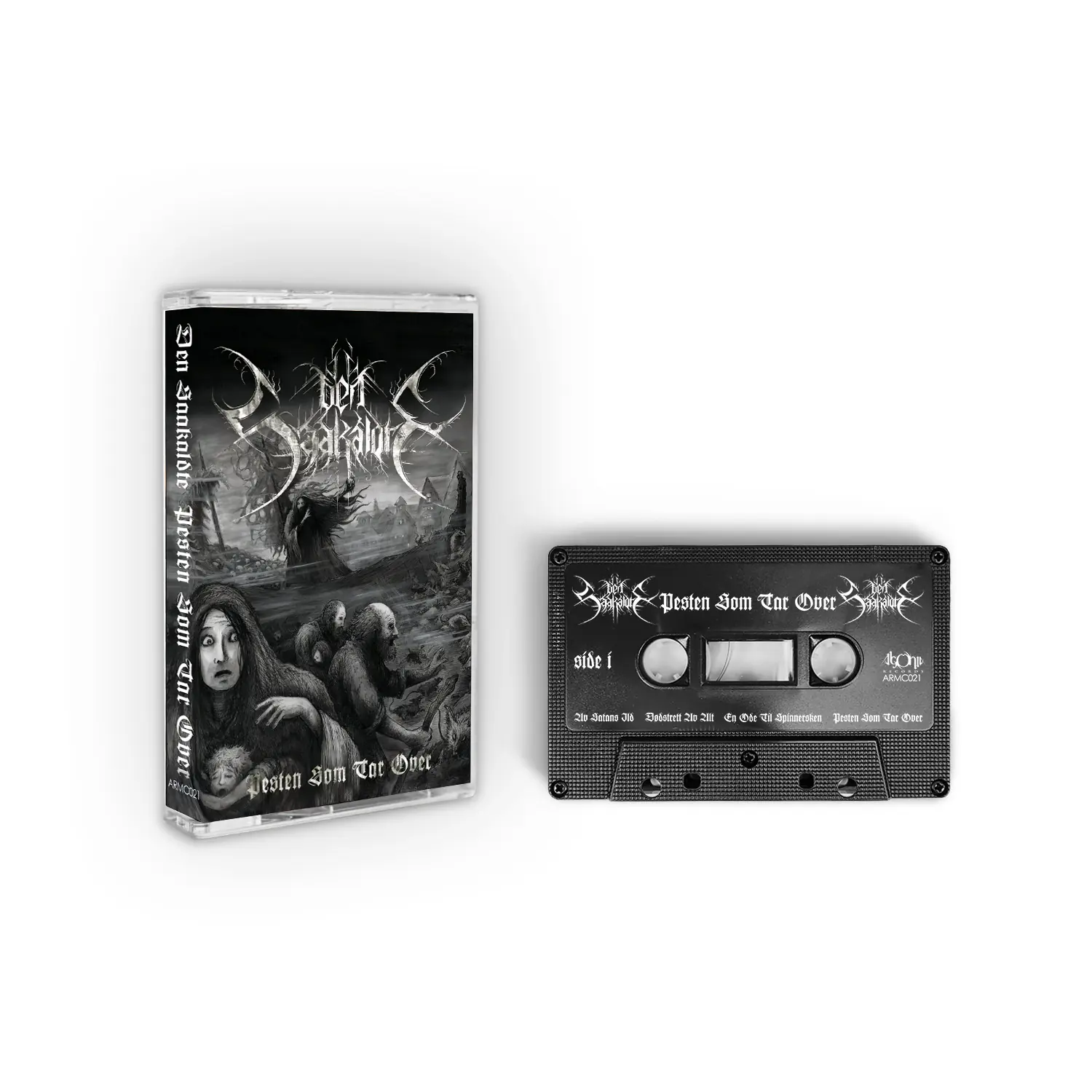 DEN SAAKALDTE - Pesten Som Tar Over · BLACK TAPE DEN SAAKALDTE - Pesten Som Tar Over · BLACK TAPE (Black Metal Tapes)