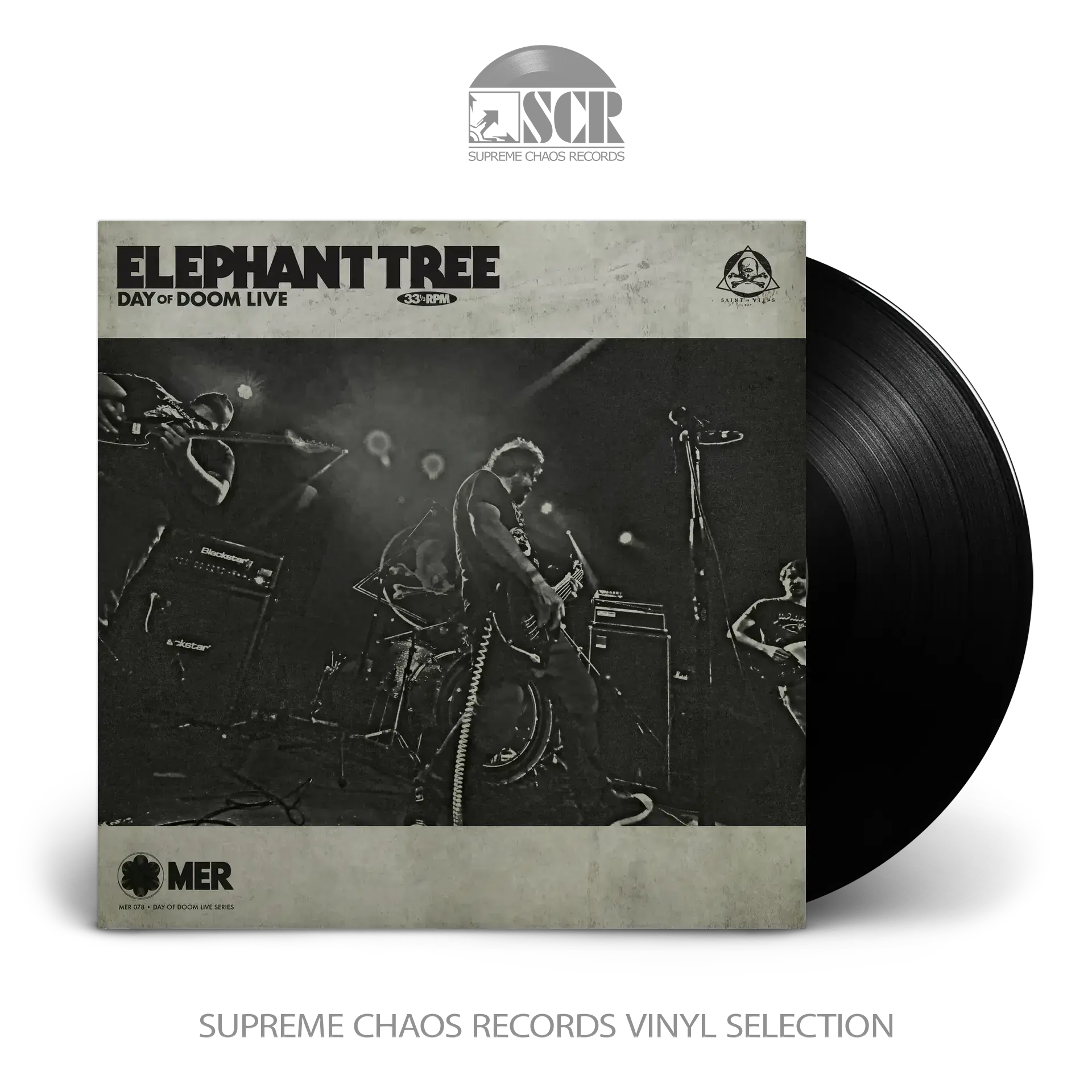 ELEPHANT TREE · Day Of Doom Live | BLACK LP (Stoner/Doom/Sludge Vinyl)