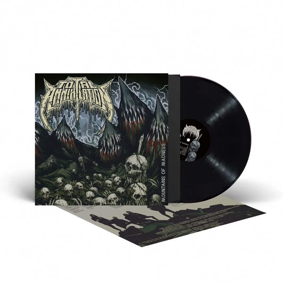 TOTAL ANNIHILATION - Mountains Of Madness · BLACK LP (Death Metal Vinyl) · Bild 2