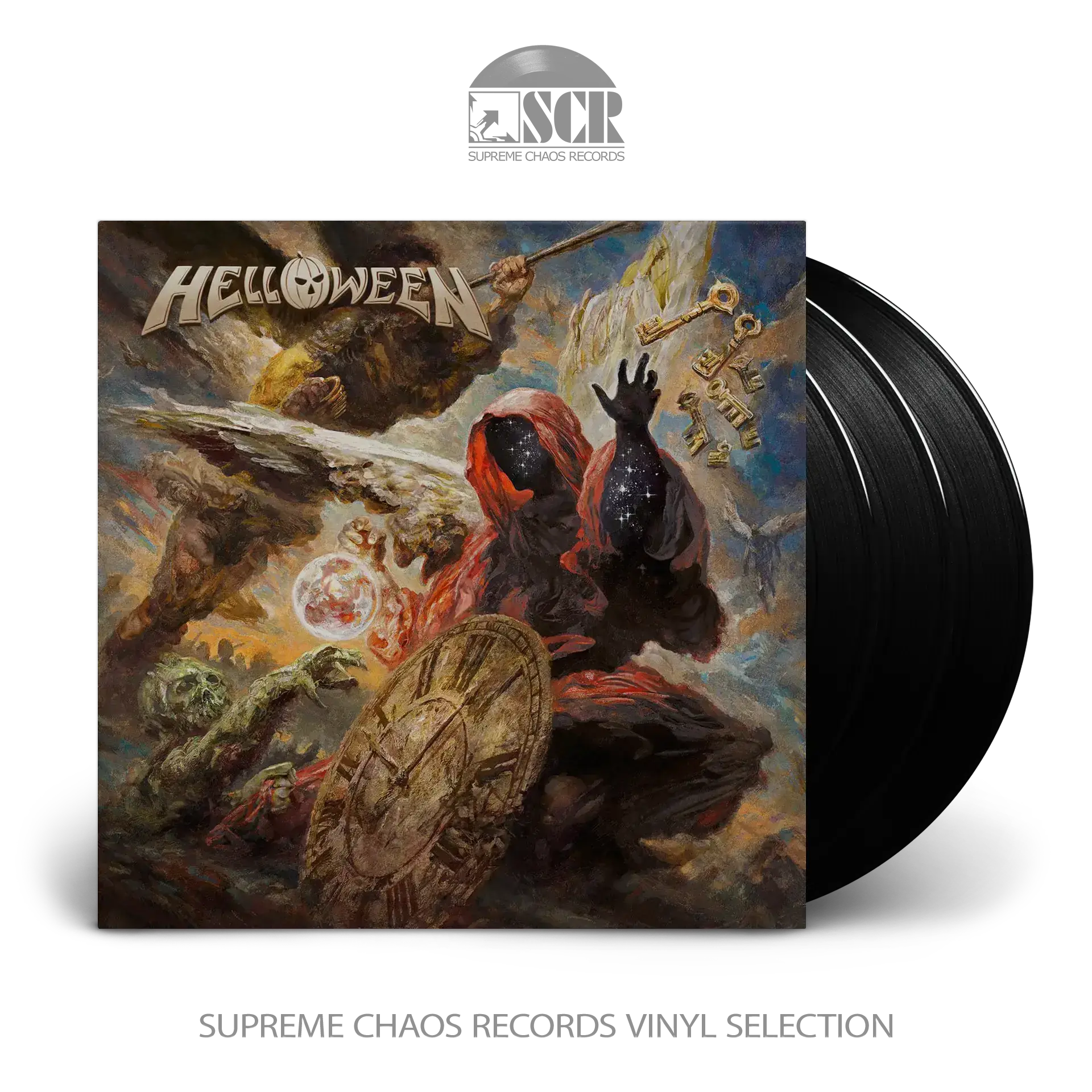 HELLOWEEN - Helloween · BLACK HOLOGRAM 3LP (Heavy Metal Vinyl)