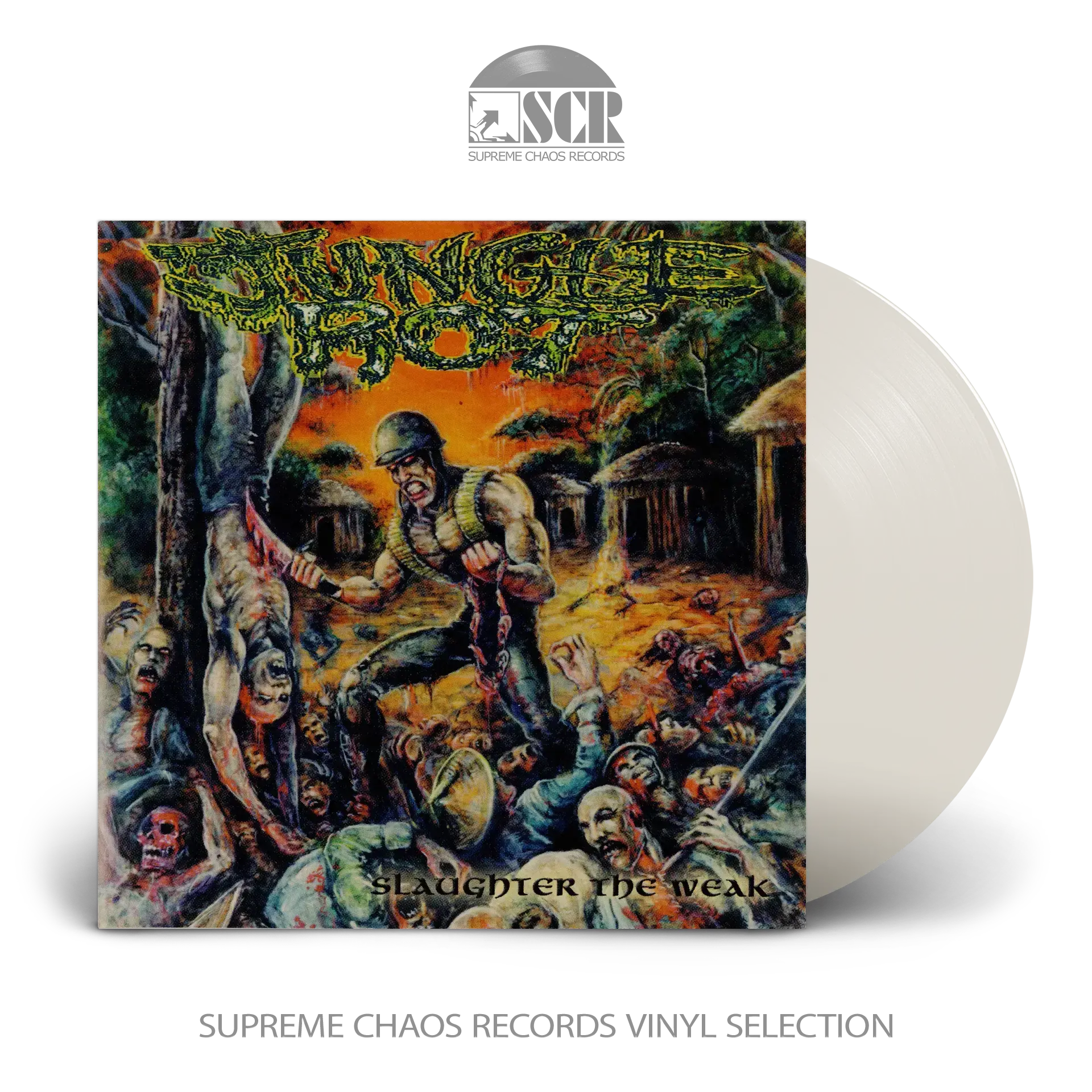 JUNGLE ROT - Slaughter The Weak · CLEAR LP JUNGLE ROT - Slaughter The Weak · CLEAR LP (Death Metal Vinyl)