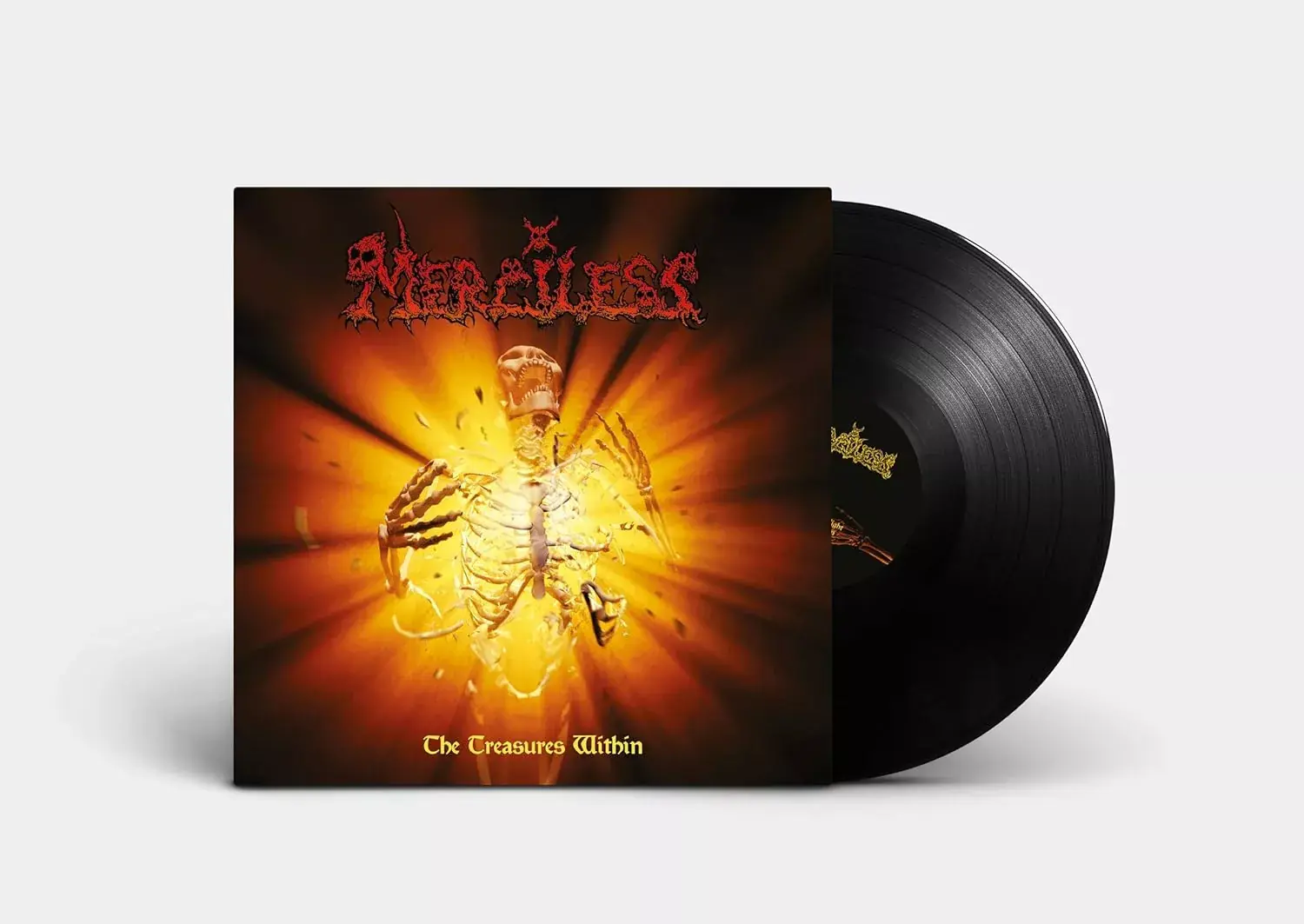 MERCILESS - The Treasures Within · BLACK LP (Death Metal Vinyl)