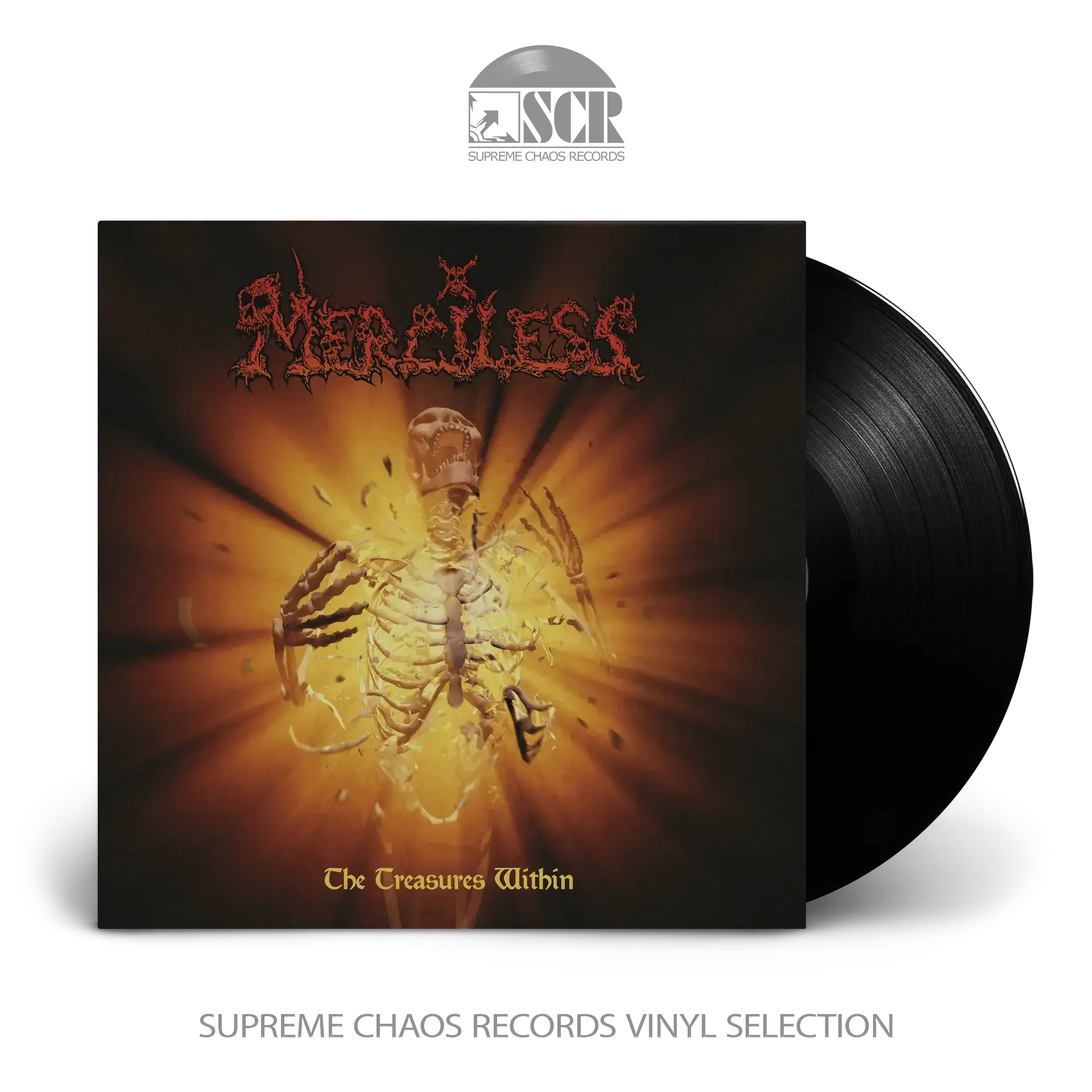 MERCILESS - The Treasures Within · BLACK LP MERCILESS - The Treasures Within · BLACK LP (Death Metal Vinyl)