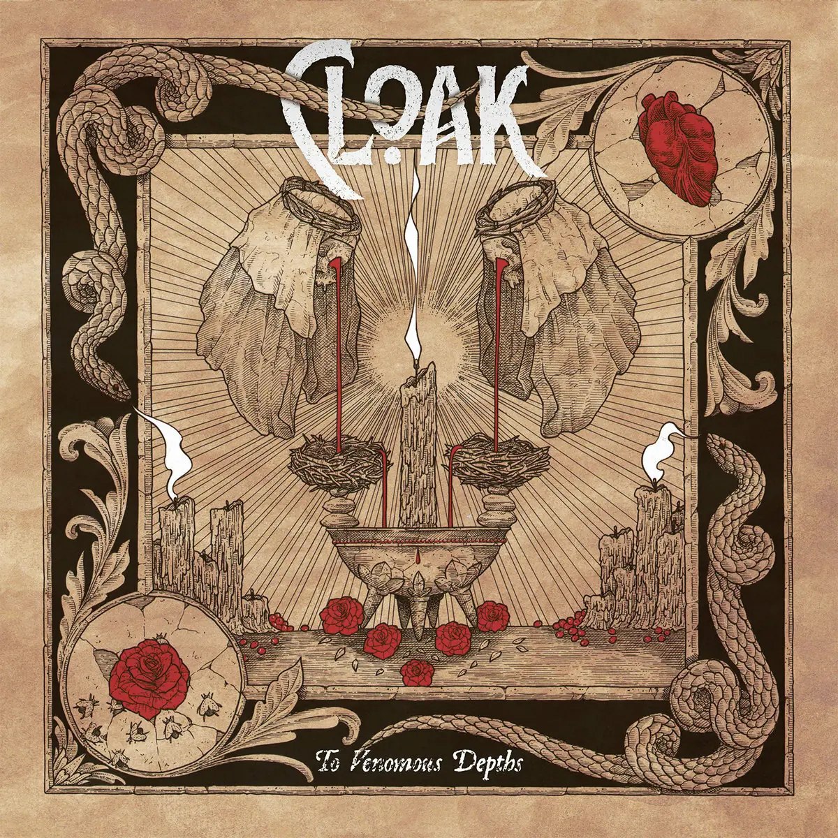 CLOAK - To Venomous Depths · CD