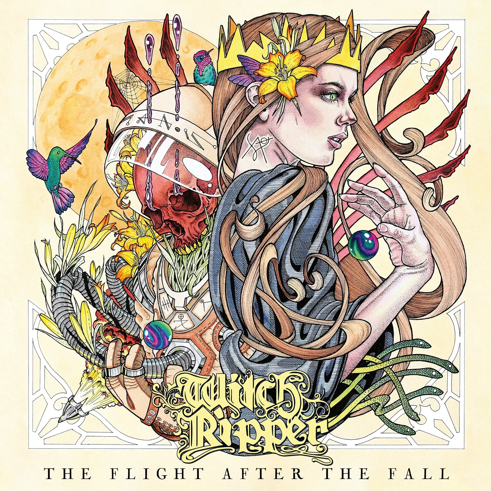 WITCH RIPPER - The Flight After The Fall · BLUE LP · Bild 1 WITCH RIPPER - The Flight After The Fall · BLUE LP (Sludge Metal/Stoner Metal Vinyl) · Bild 1