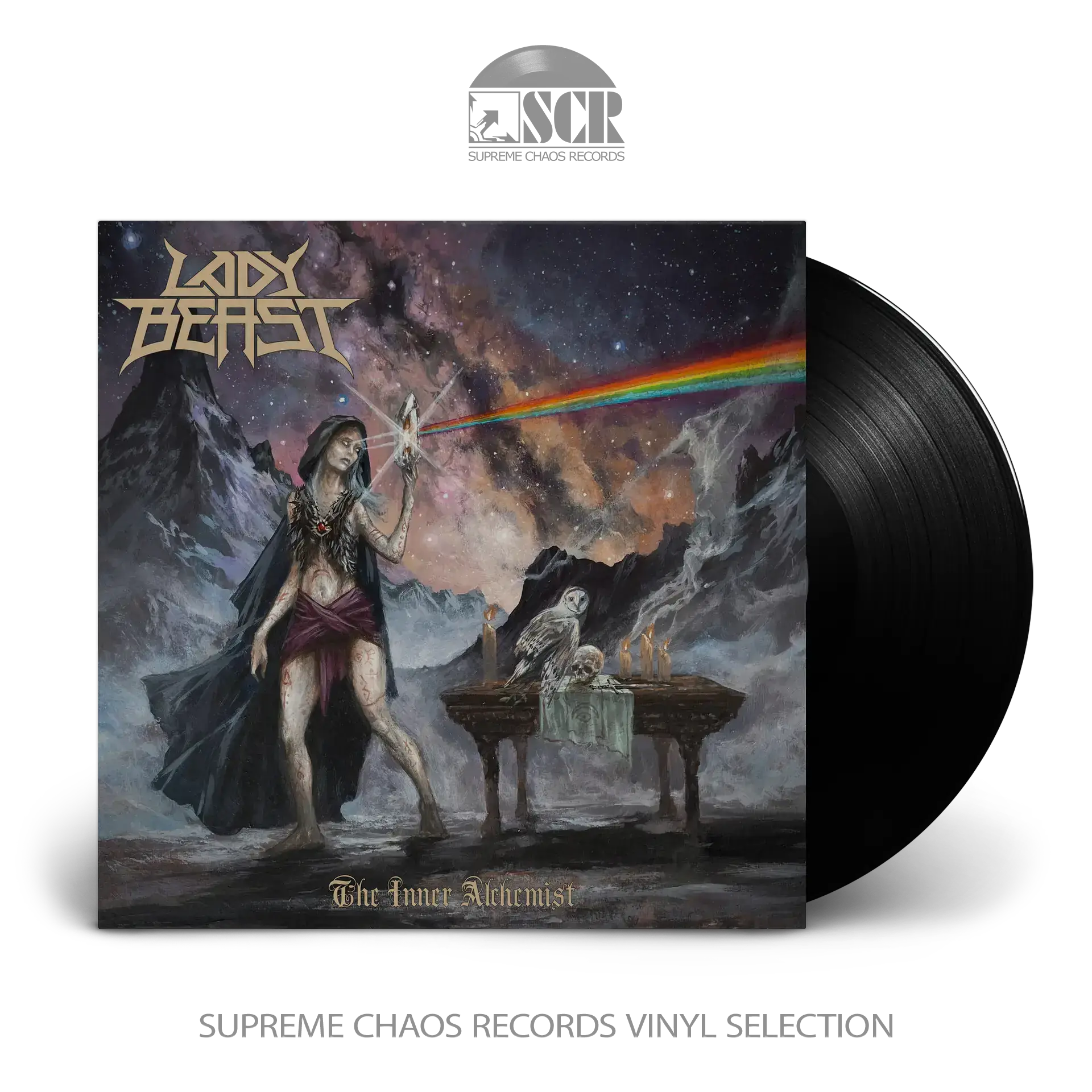 LADY BEAST · The Inner Alchemist | BLACK LP (Heavy Metal Vinyl)