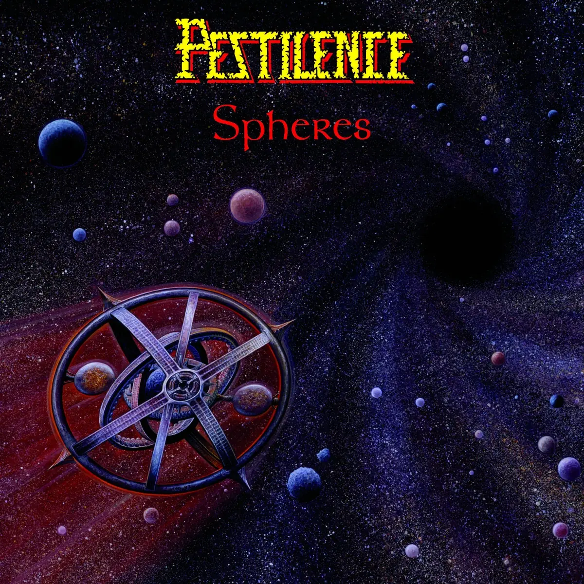 PESTILENCE · Spheres (Re-Release 2023) (B-Stock) | TRANSPARENT BLUE LP (Death Metal Vinyl) · Bild 1