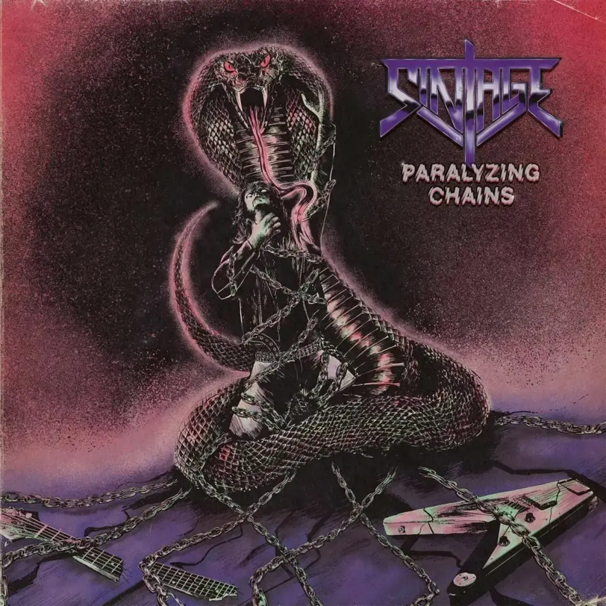 SINTAGE · Paralyzing Chains | BLACK LP · Bild 1 SINTAGE · Paralyzing Chains | BLACK LP (Heavy Metal Vinyl) · Bild 1