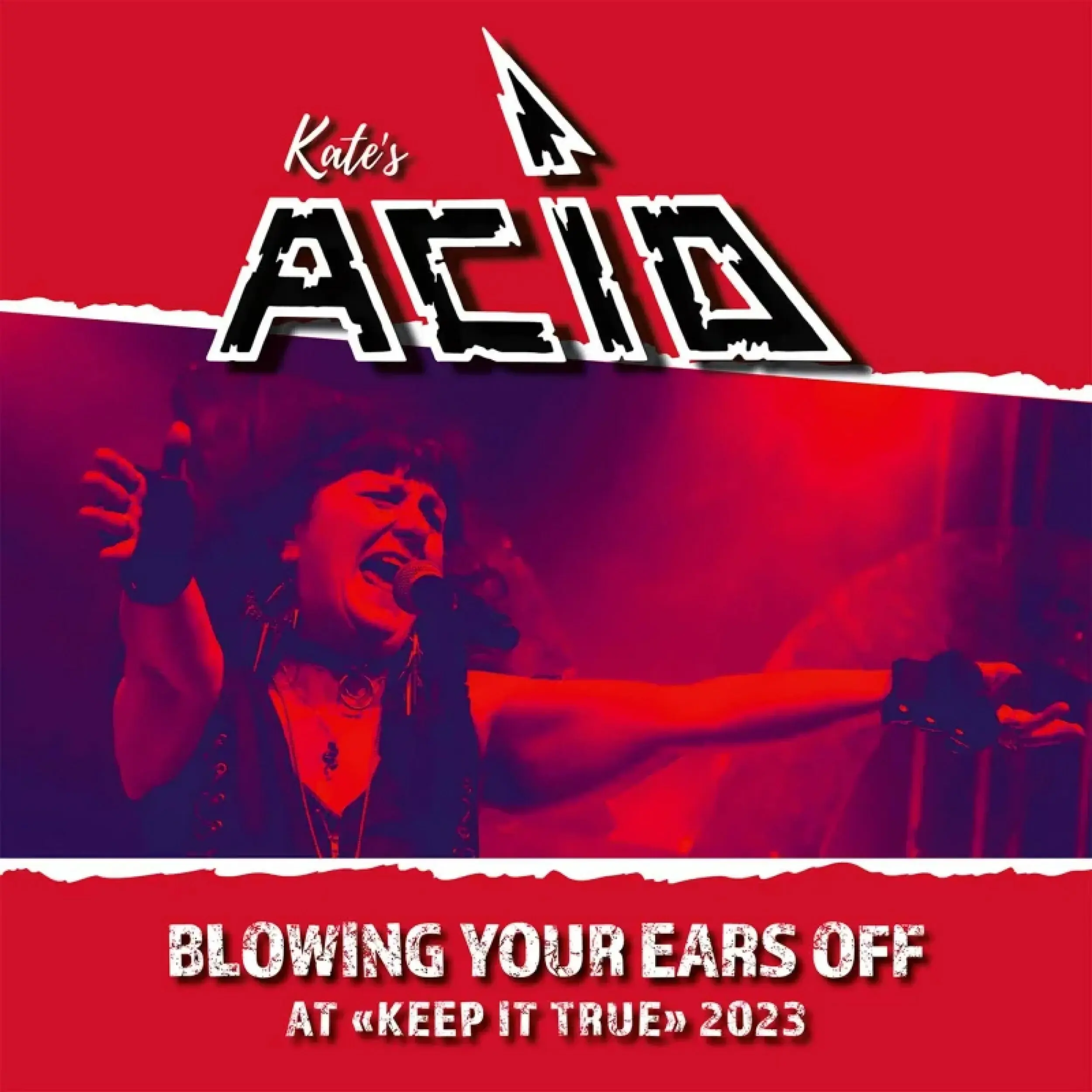 KATE'S ACID · Blowing Your Ears Off | RED LP · Bild 1 KATE'S ACID · Blowing Your Ears Off | RED LP (Thrash Metal Vinyl) · Bild 1