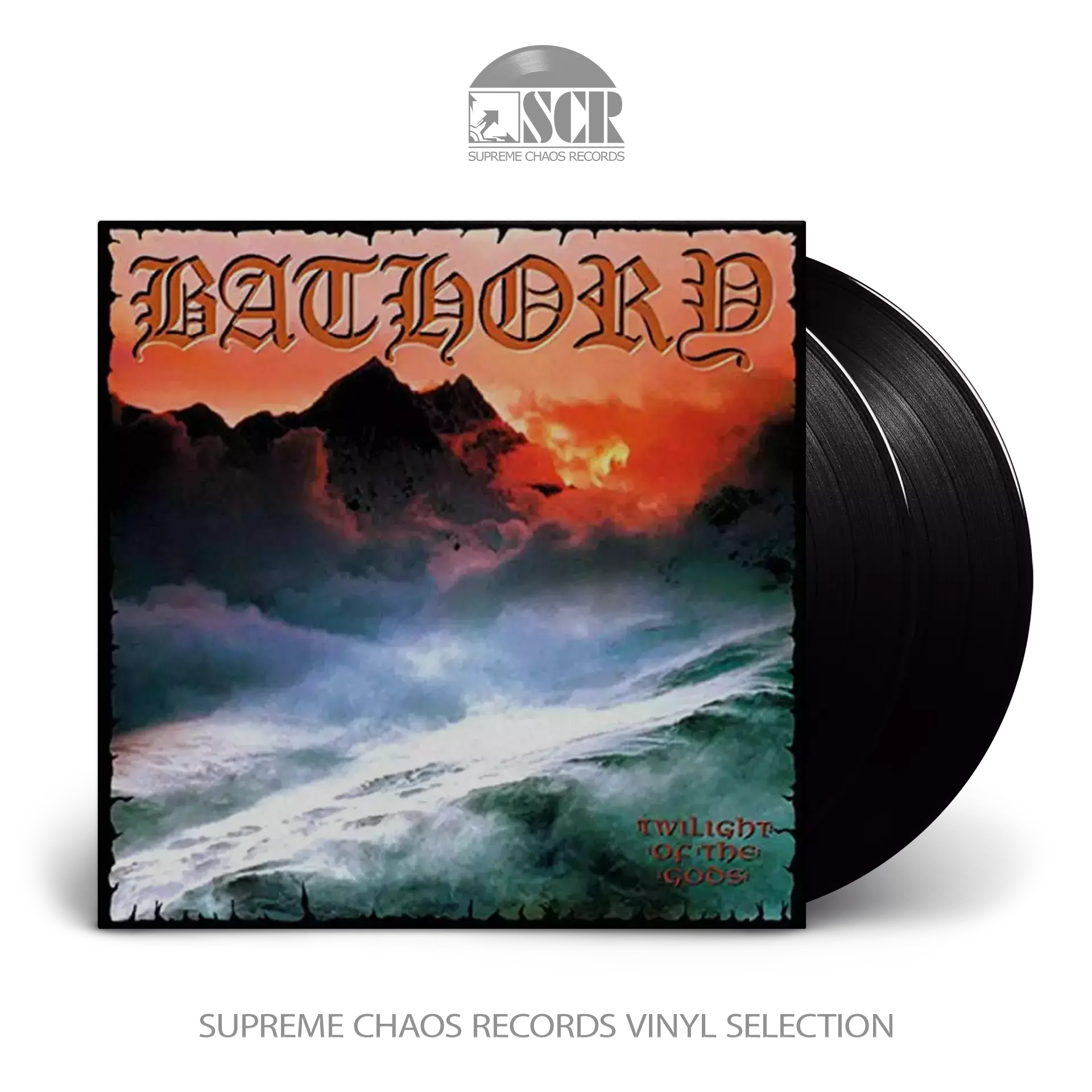 BATHORY - Twilight Of The Gods · BLACK 2LP BATHORY - Twilight Of The Gods · BLACK 2LP (Black Metal Vinyl)