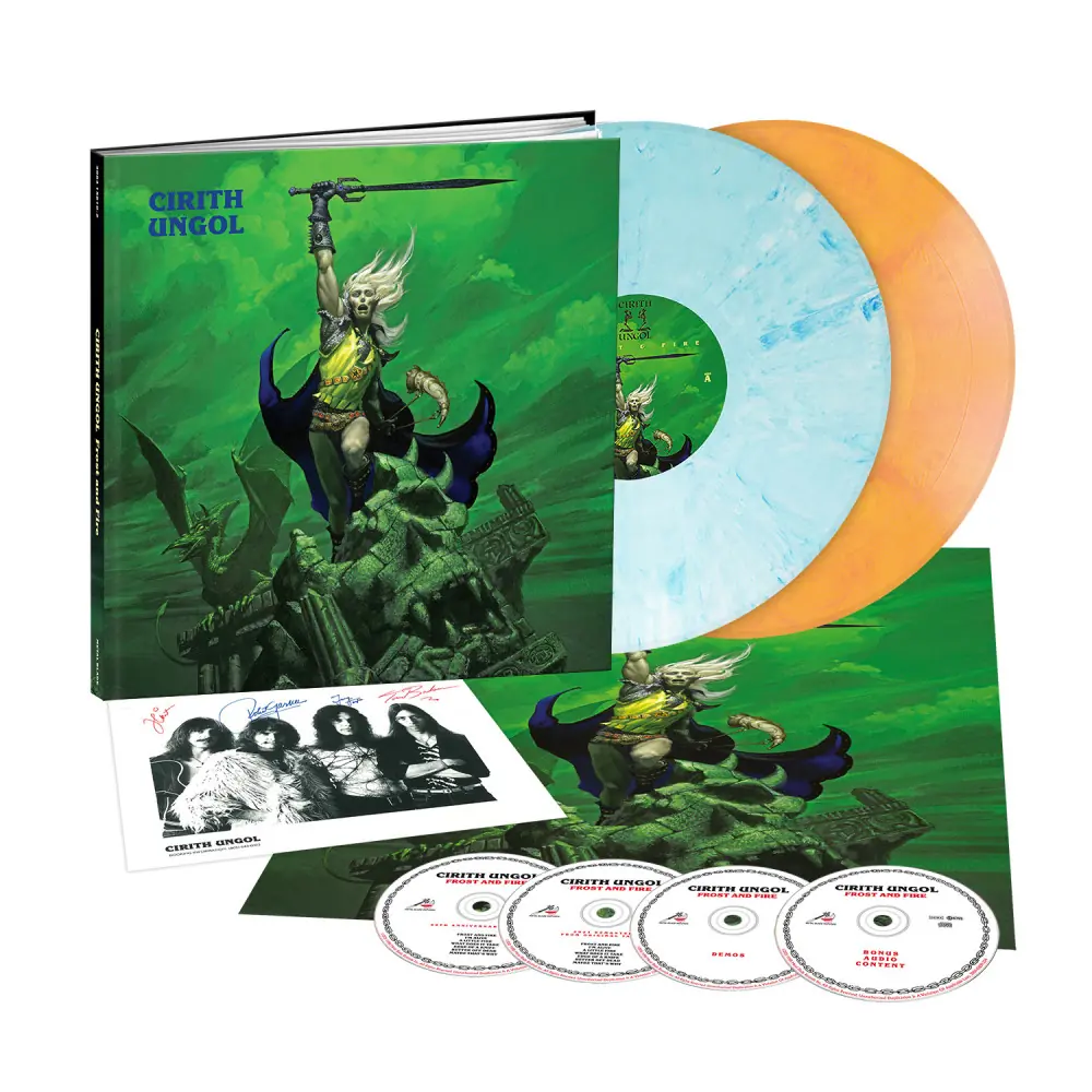 CIRITH UNGOL - Frost And Fire (40th Anniversary Edition) · FROST/FIRE 2LP+4CD ARTBOOK CIRITH UNGOL - Frost And Fire (40th Anniversary Edition) · FROST/FIRE 2LP+4CD ARTBOOK (Heavy Metal Vinyl)