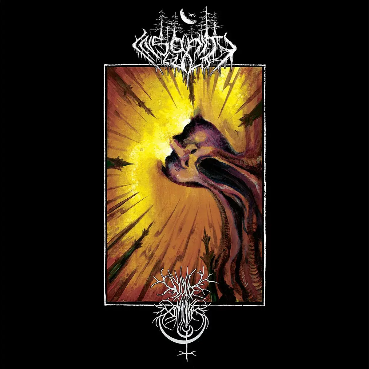 INSANITY CULT / VOID OMNIA - Contemplation In Discordance Split · BLACK LP 1