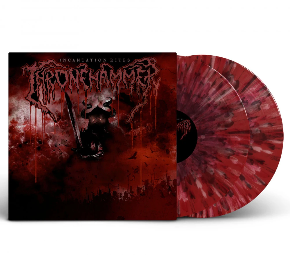 THRONEHAMMER · Incantation Rites | SPLATTER 2LP (Doom Metal/Heavy Metal/Epic Metal Vinyl)