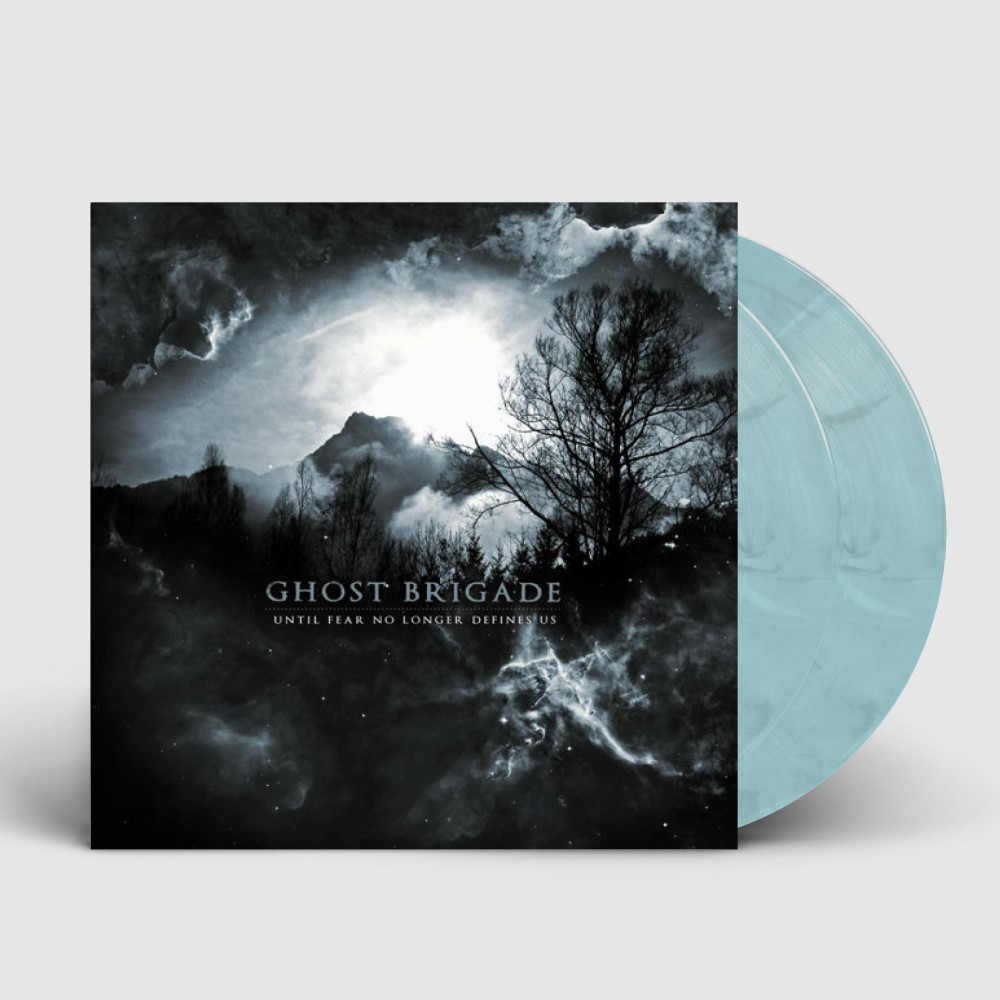 GHOST BRIGADE - Until Fear No Longer Defines Us · CLEAR/BLUE/WHITE DLP (Doom Metal Vinyl)