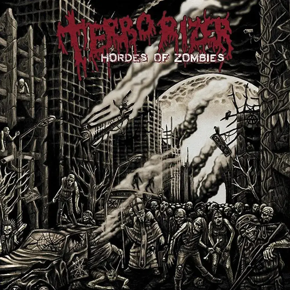 TERRORIZER · Hordes of Zombies | CURACAO BLUE LP (Grindcore/Death Metal Vinyl) · Bild 1