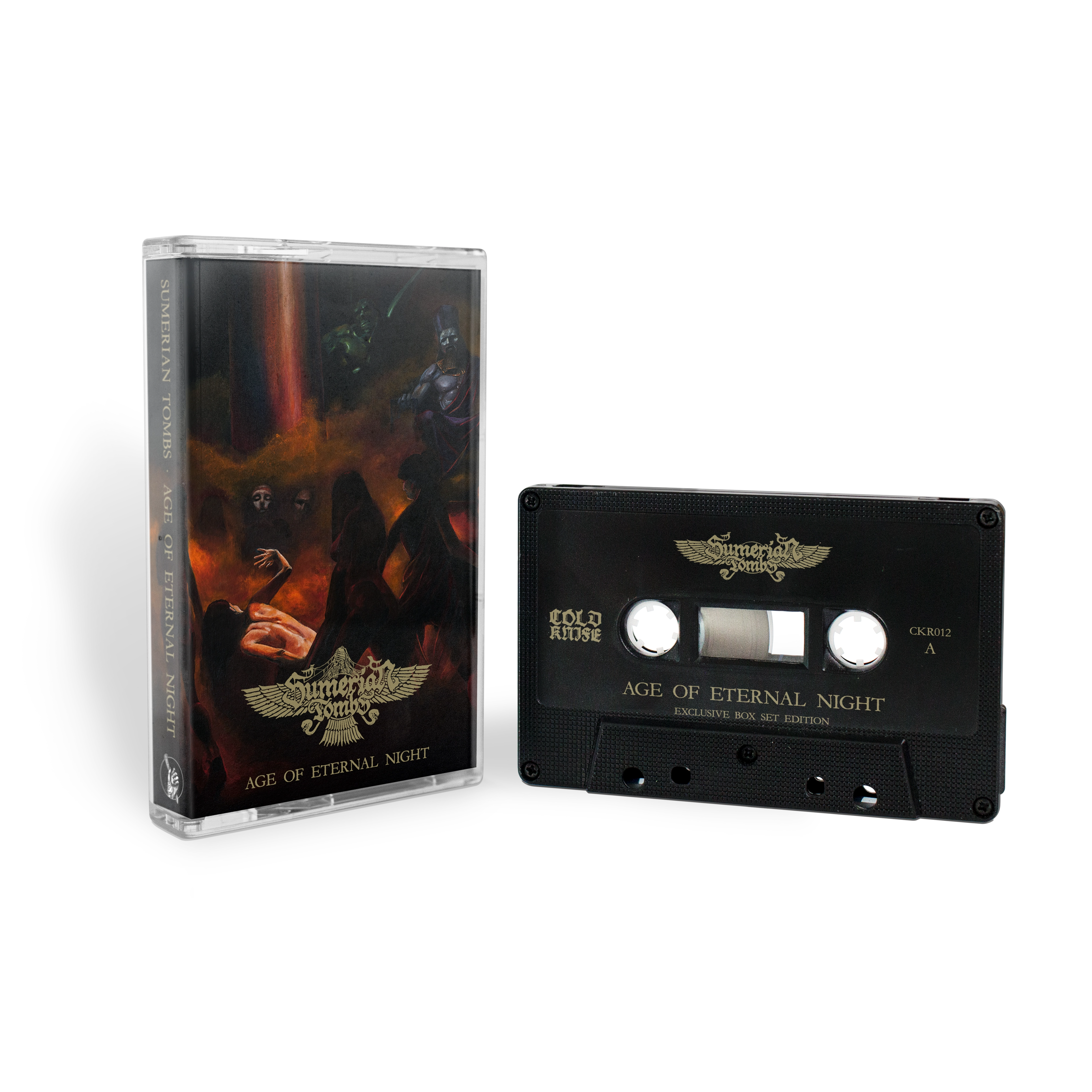 SUMERIAN TOMBS · Age of Eternal Night/As Sumer Thrones At Night | WOODEN TAPE BOX (Black Metal/Death Metal Tapes) · Bild 3