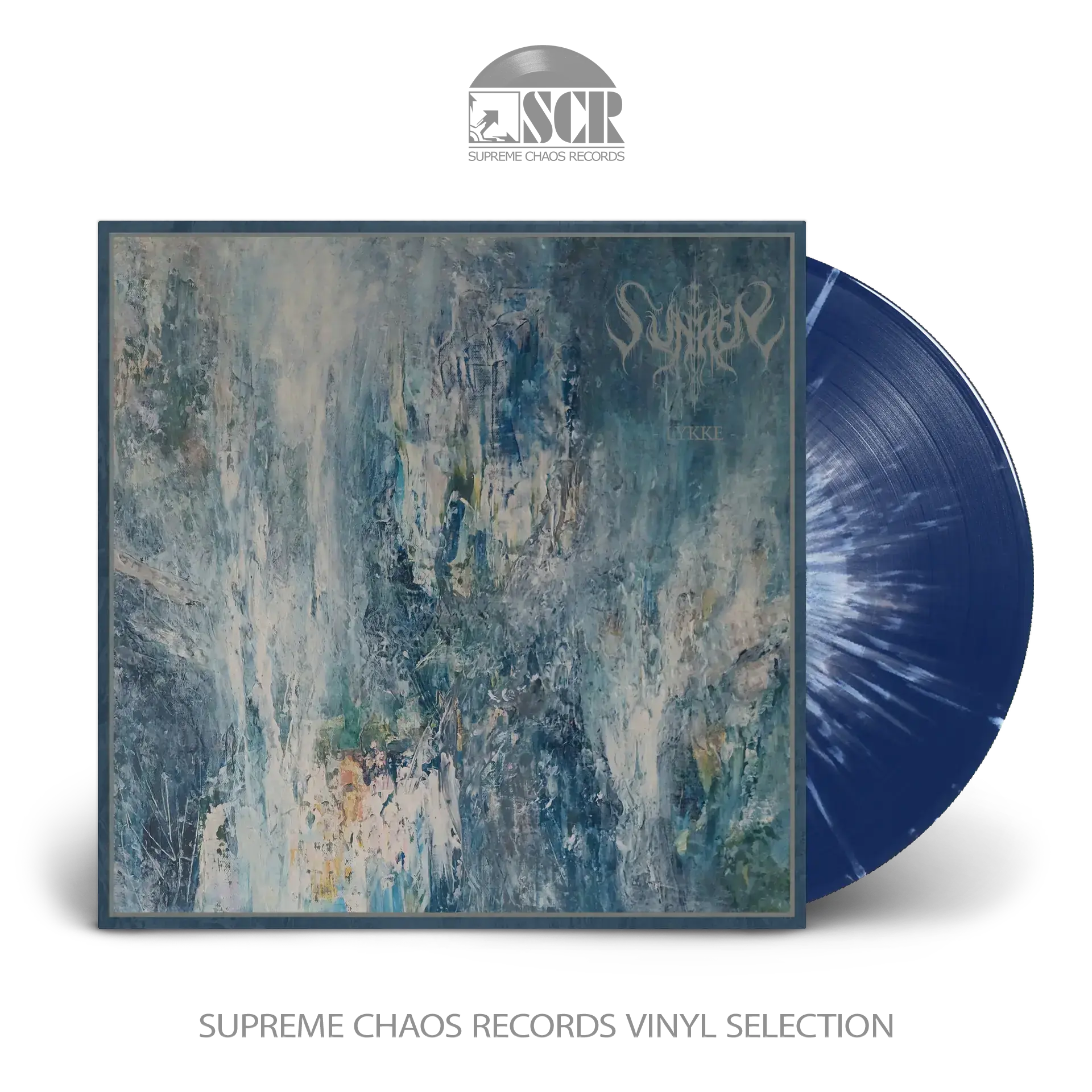 SUNKEN · Lykke | OCEAN BLUE LP (Black Metal Vinyl)