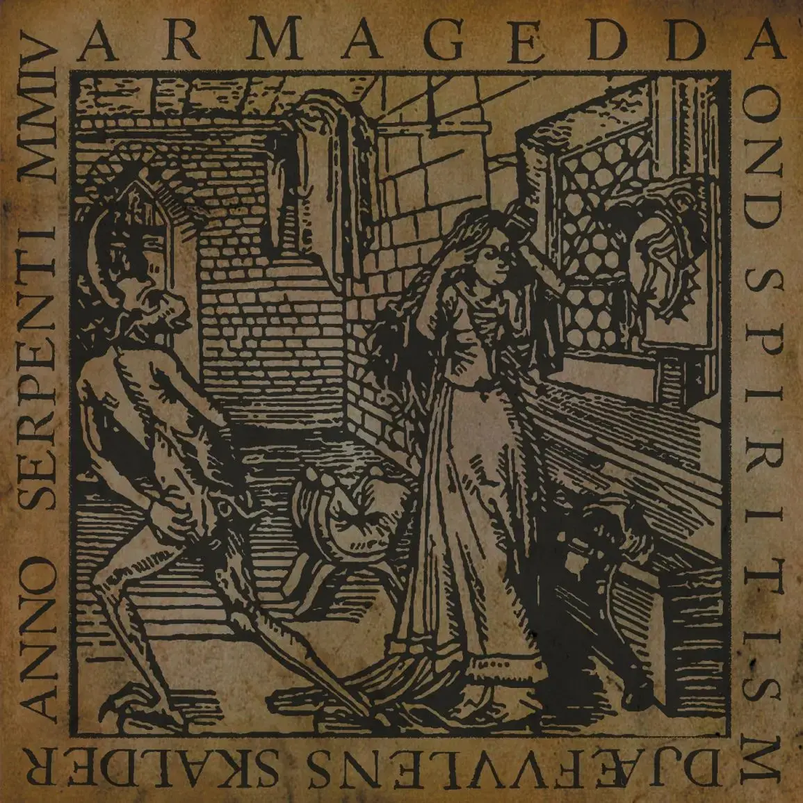 ARMAGEDDA - Ond Spiritism Djæfvvlens Skalder Anno Serpenti MMIV (Re-Release) · CD ARMAGEDDA - Ond Spiritism Djæfvvlens Skalder Anno Serpenti MMIV (Re-Release) · CD (Black Metal CDs)