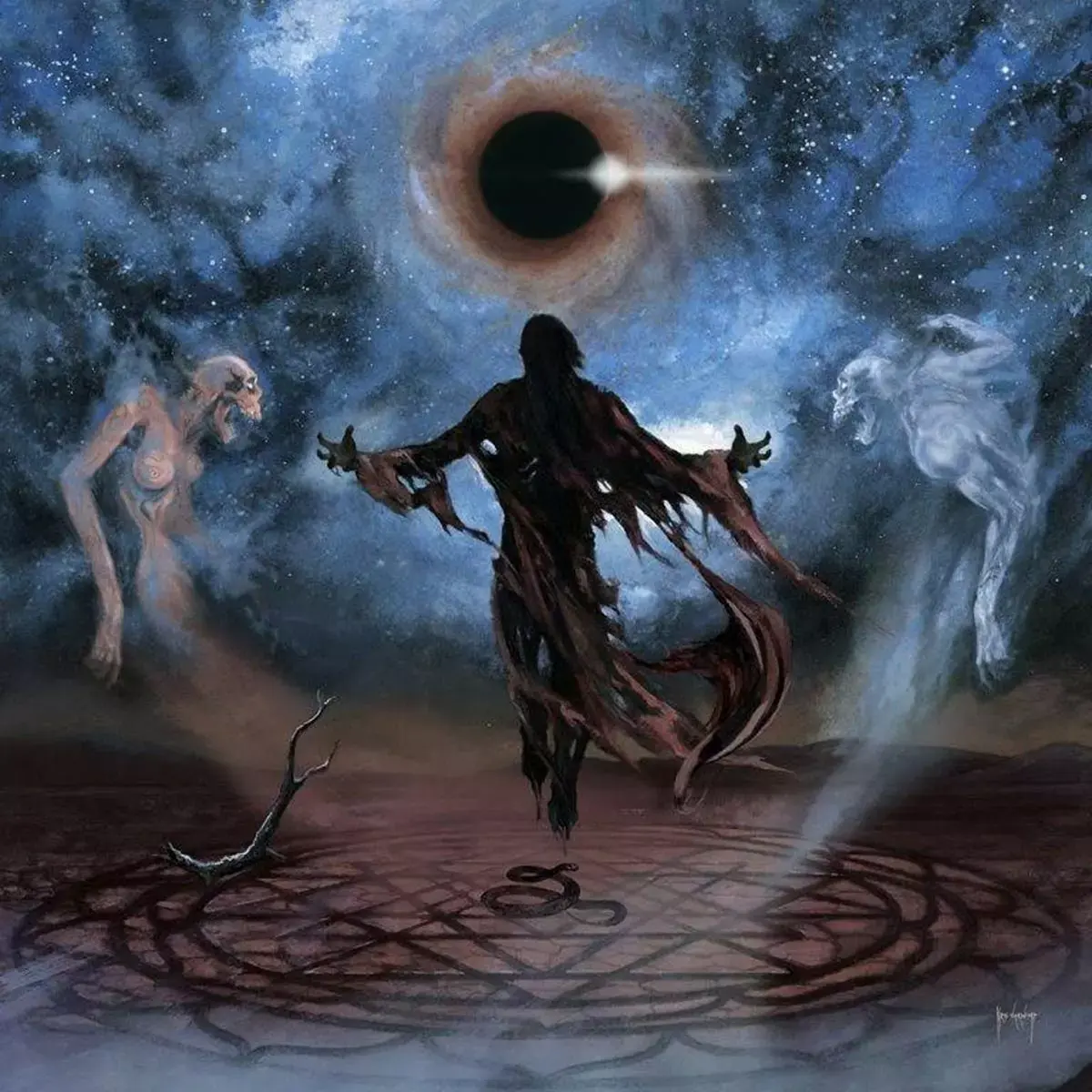 UADA - Djinn · SILVER 2LP (Black Metal Vinyl) · Bild 1