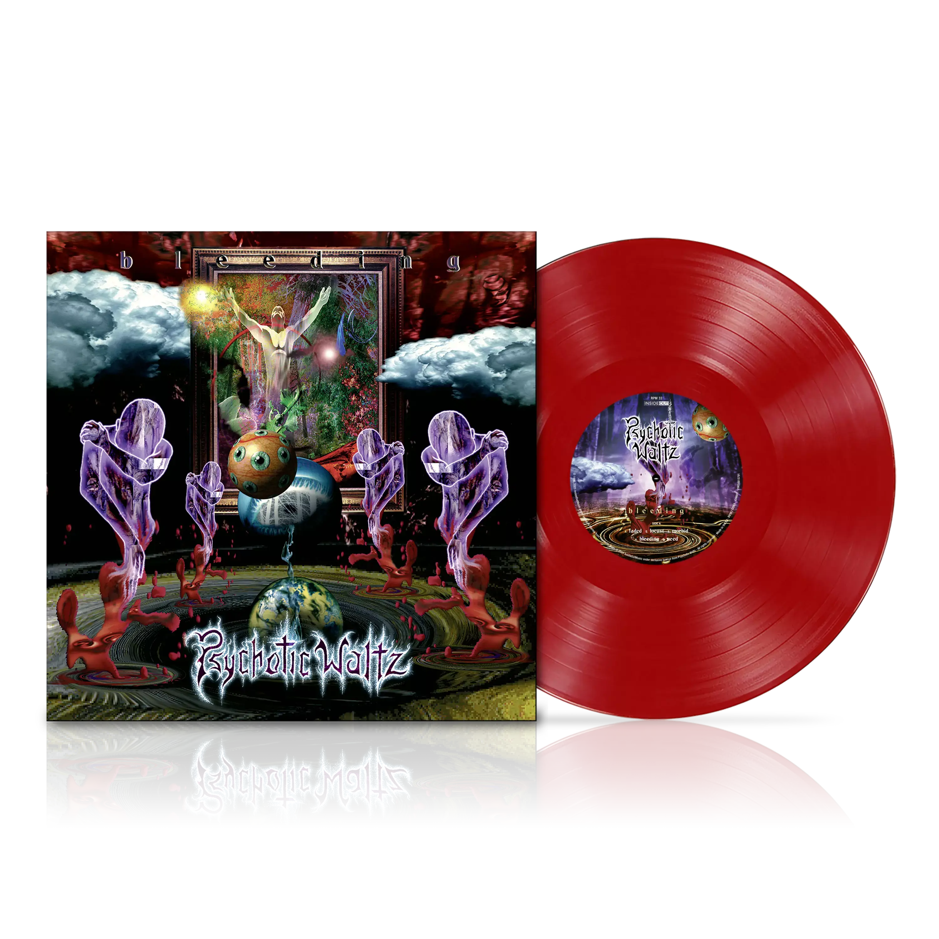PSYCHOTIC WALTZ - Bleeding (Re-Issue 2024) · RED LP PSYCHOTIC WALTZ - Bleeding (Re-Issue 2024) · RED LP (Progressive Metal Vinyl)