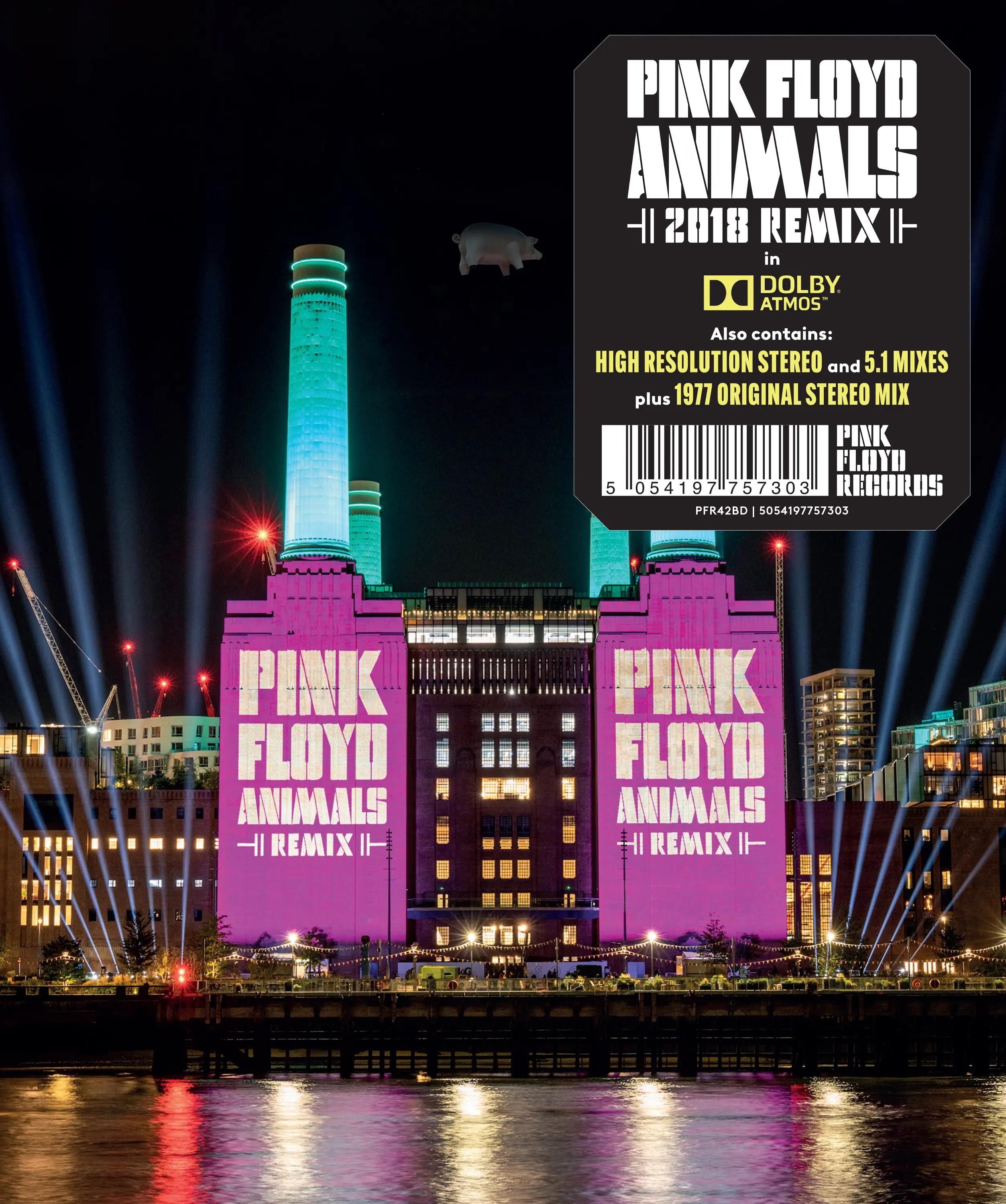 PINK FLOYD - Animals - 2018 Remix - Dolby Atmos · DIGIPAK BLU-RAY (Psychedelic Rock CDs) · Bild 1