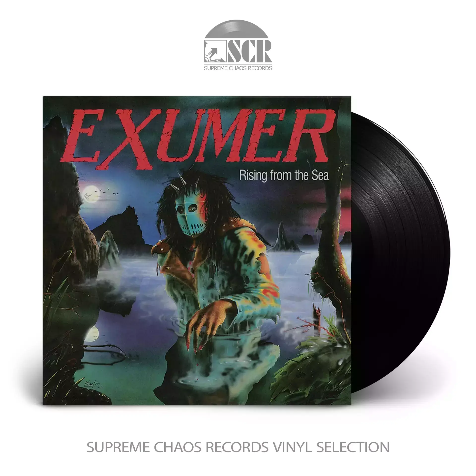 EXUMER · Rising from the Sea | BLACK LP (Thrash Metal Vinyl)