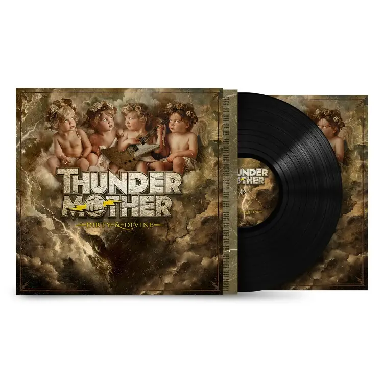 THUNDERMOTHER - Dirty & Divine · BLACK LP