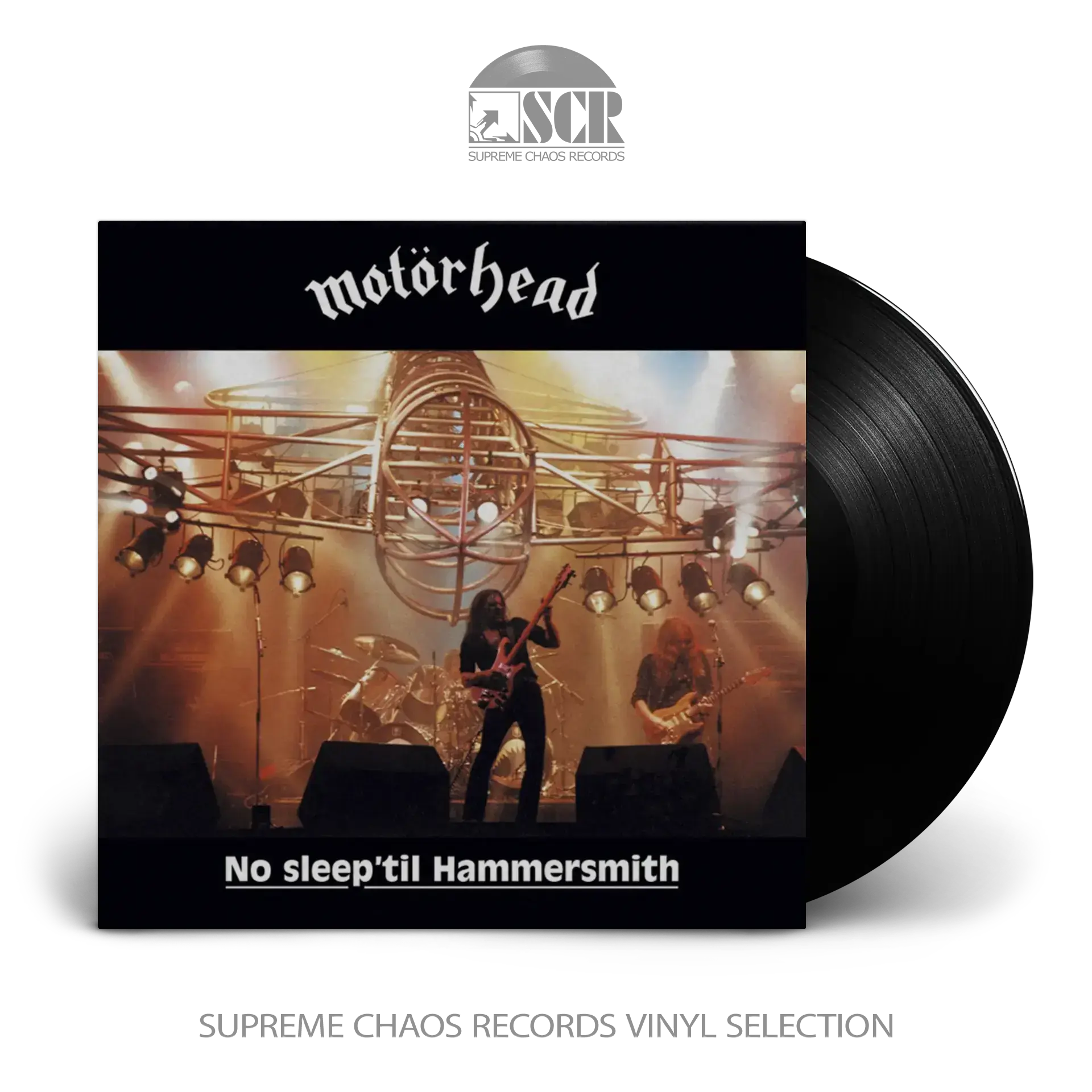 MOTÖRHEAD - No Sleep 'til Hammersmith · BLACK LP MOTÖRHEAD - No Sleep 'til Hammersmith · BLACK LP (Hard Rock/Heavy Metal Vinyl)