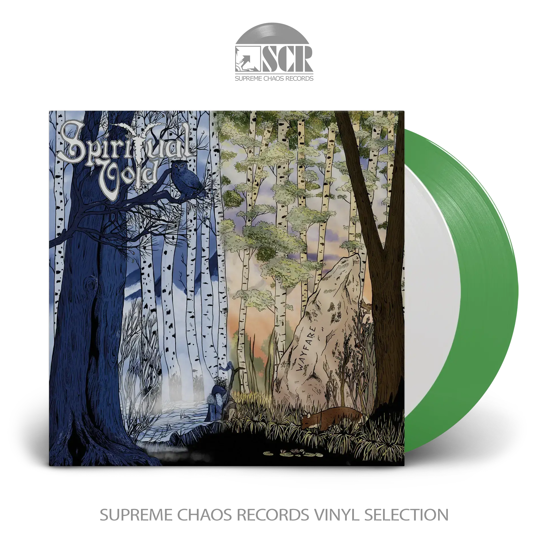 SPIRITUAL VOID - Wayfare · WHITE/GREEN 2LP (Rock/Doom Metal Vinyl)
