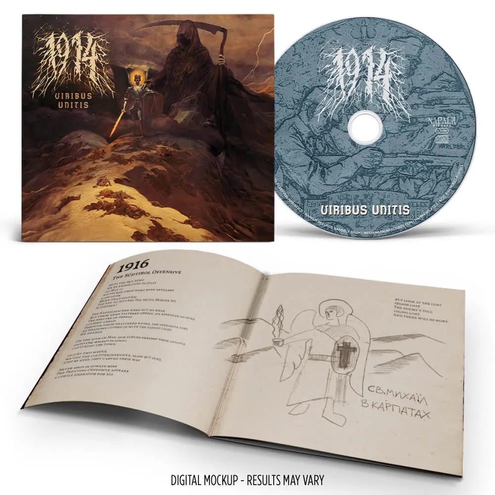 1914 - Viribus Unitis · DIGIPAK CD (Black Metal/Doom Metal CDs) · Bild 2