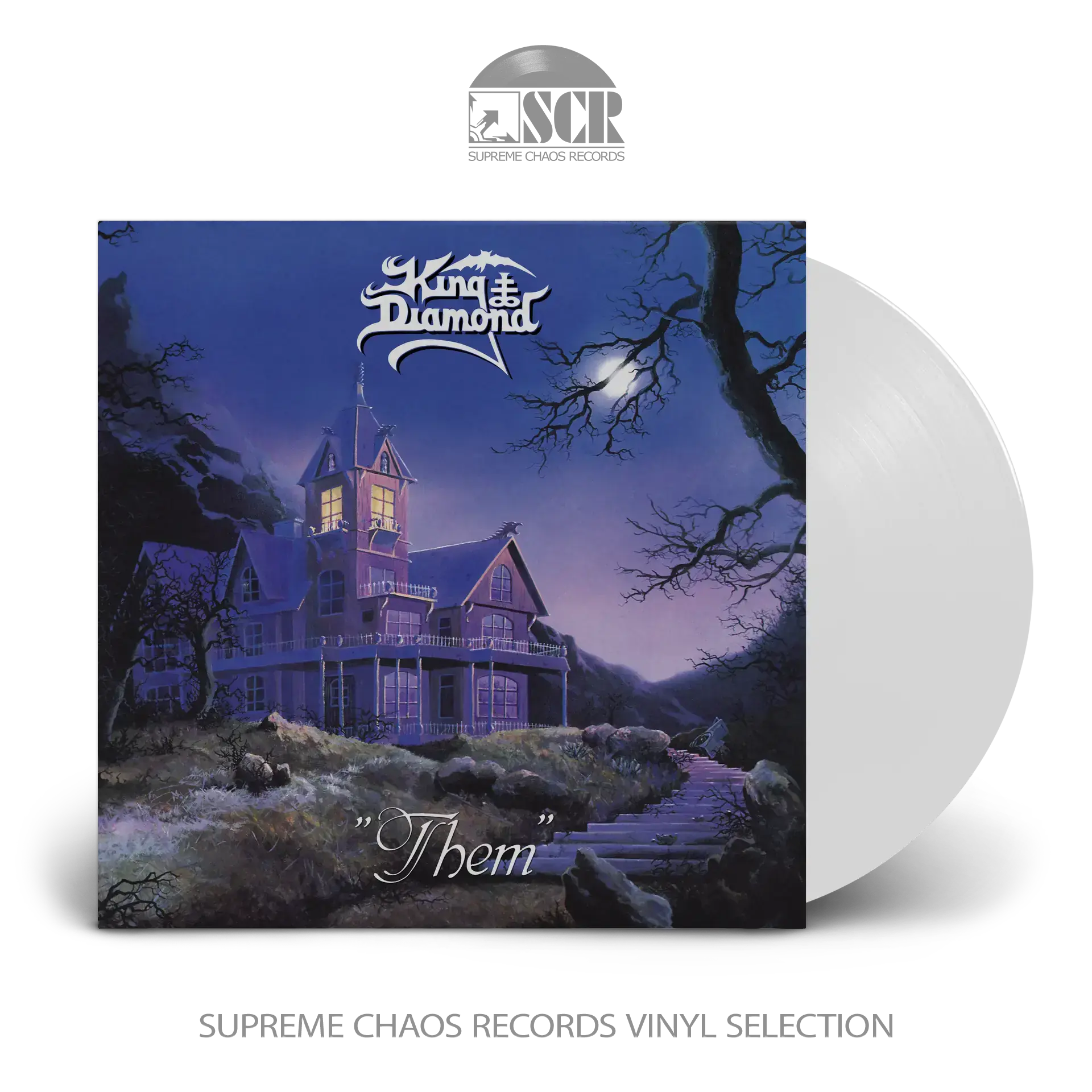 KING DIAMOND · Them | WHITE LP KING DIAMOND · Them | WHITE LP (Heavy Metal Vinyl)