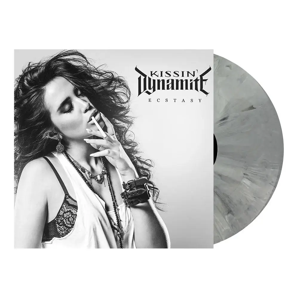 KISSIN' DYNAMITE · Ecstasy | GREY MARBLED LP (Hard Rock Vinyl) · Bild 2