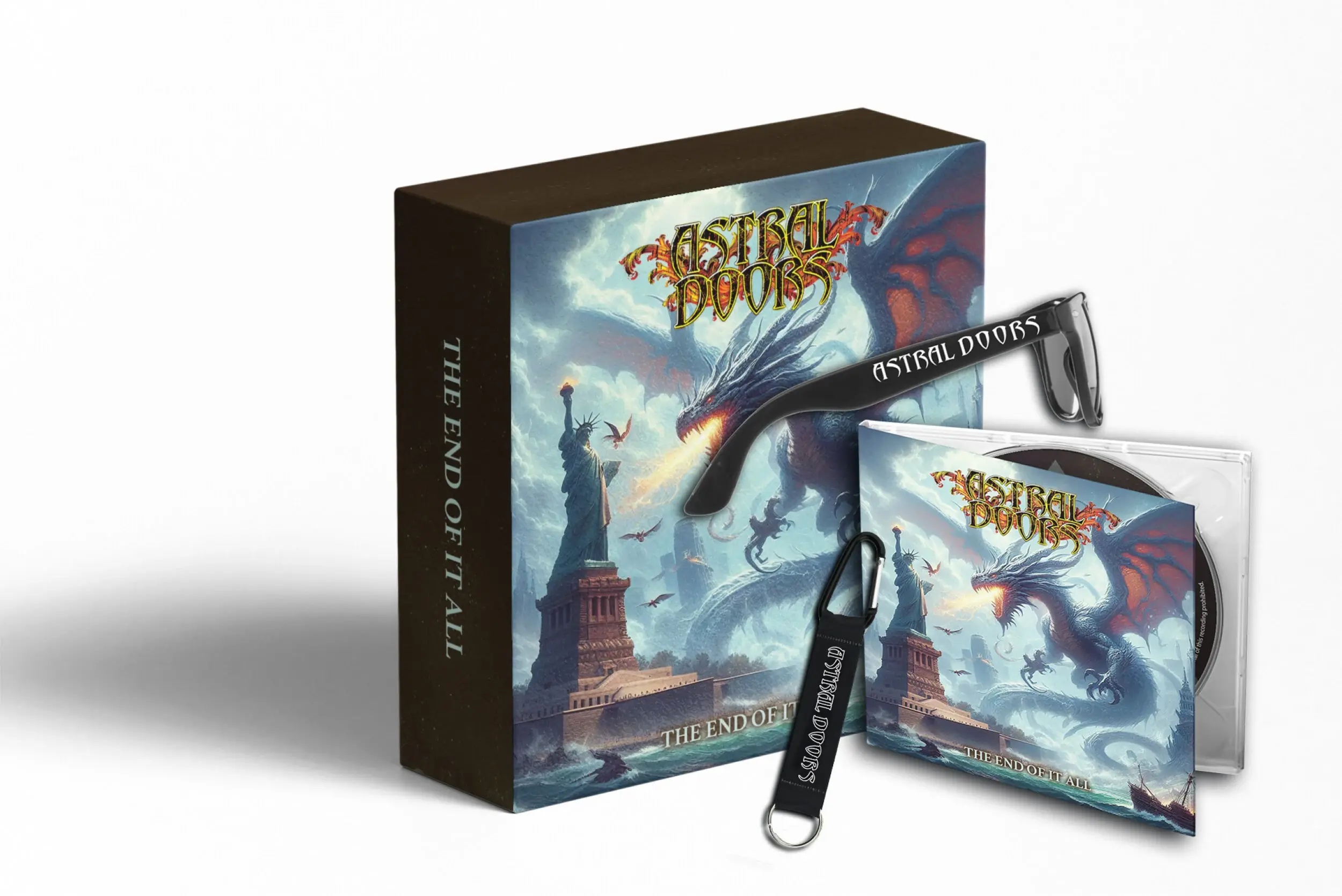 ASTRAL DOORS · The End Of It All | CD BOXSET (Heavy Metal CDs)