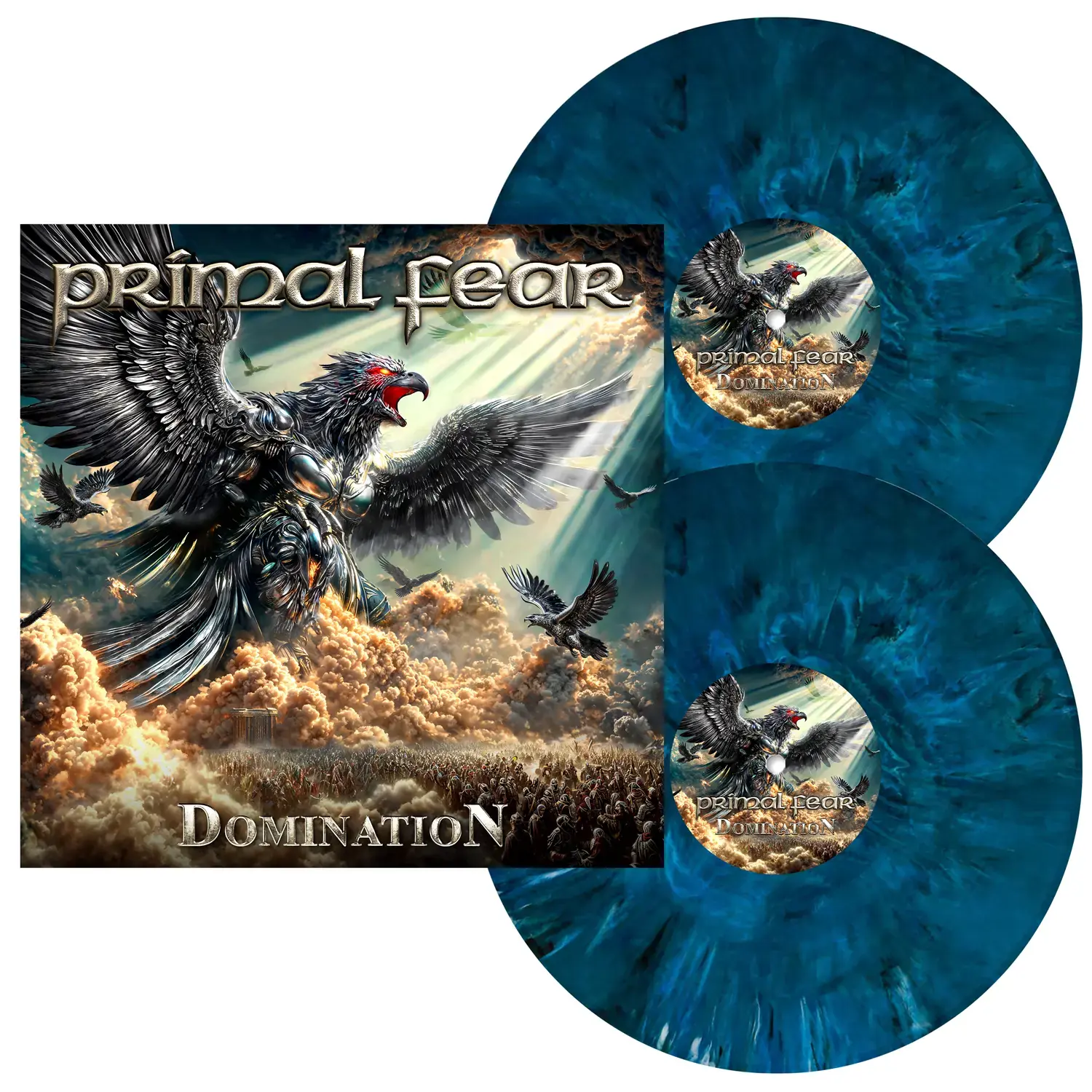 PRIMAL FEAR - Domination · BLUE/BLACK 2LP PRIMAL FEAR - Domination · BLUE/BLACK 2LP (Heavy Metal/Power Metal Vinyl)