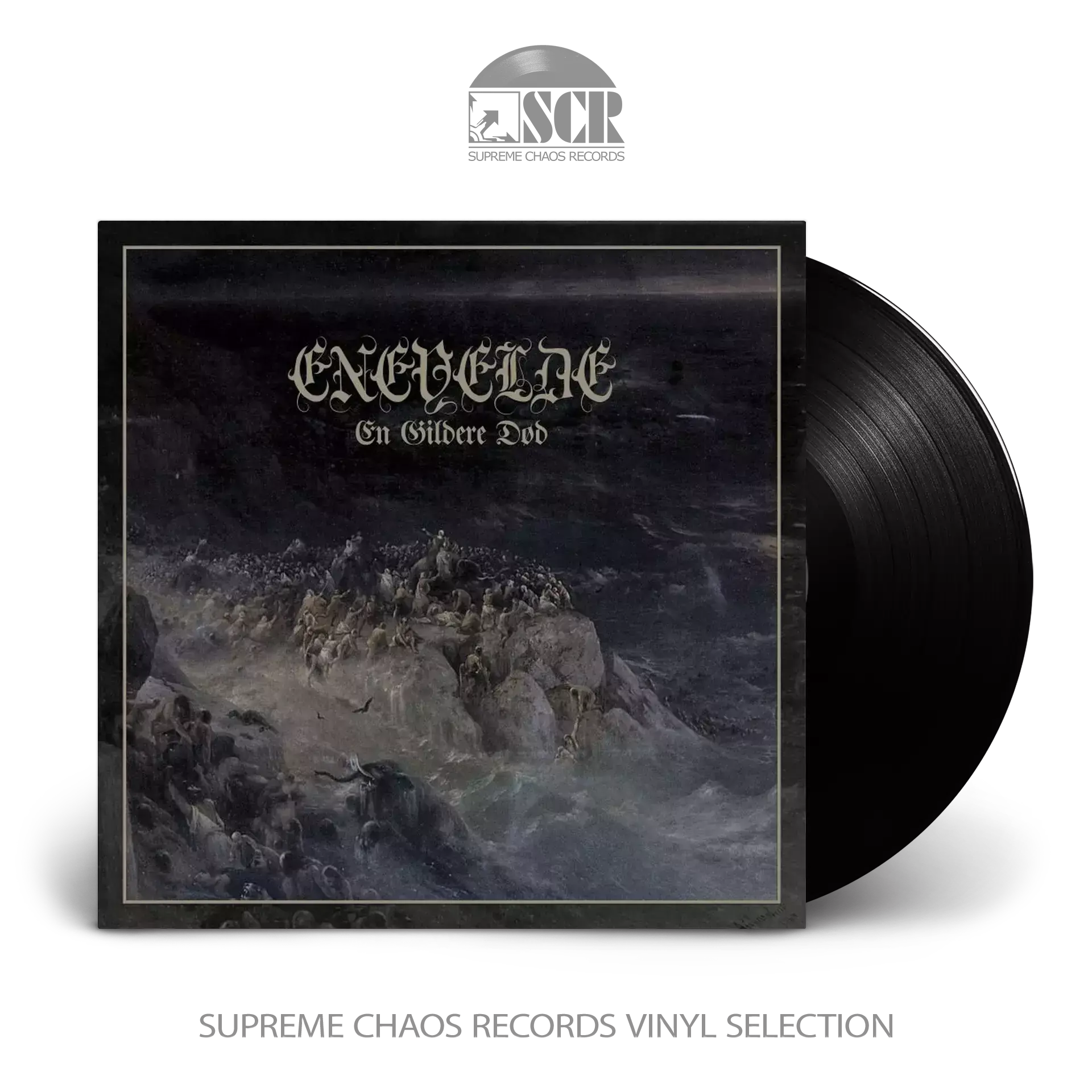 ENEVELDE - En Gildere Doed · BLACK LP ENEVELDE - En Gildere Doed · BLACK LP (Black Metal Vinyl)