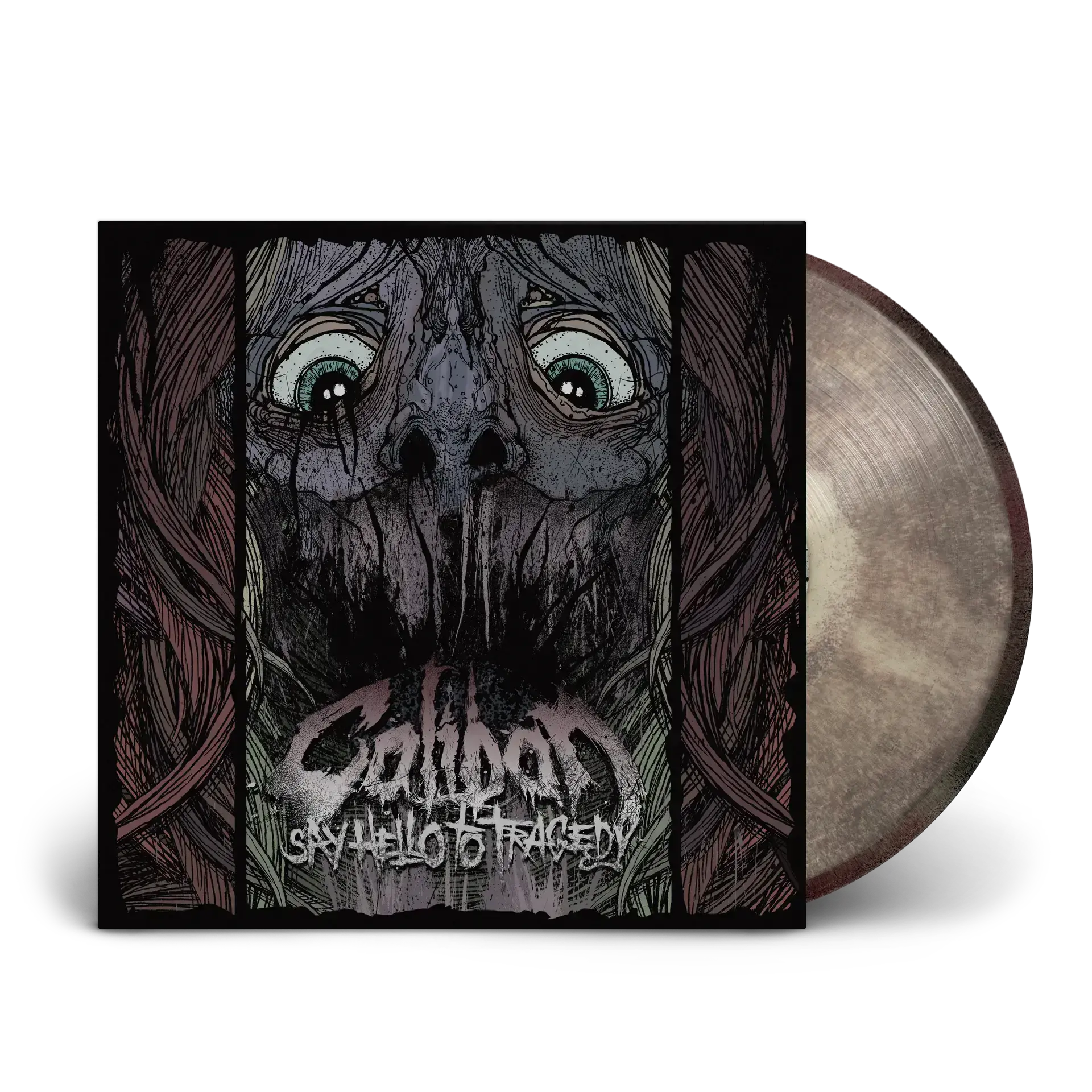 CALIBAN - Say Hello To Tragedy · SAND FILLED LP CALIBAN - Say Hello To Tragedy · SAND FILLED LP (Metalcore Vinyl)