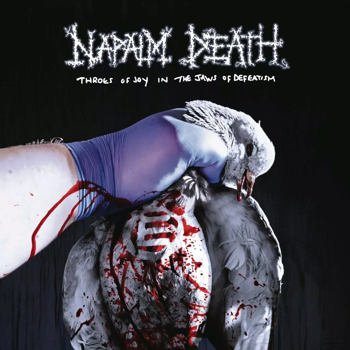 NAPALM DEATH - Throes of Joy in the Jaws of Defeatism · BLACK LP (Death Metal Vinyl) · Bild 1
