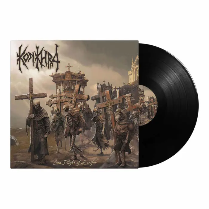 KONKHRA · Sad Plight Of Lucifer | BLACK LP (Death Metal Vinyl)